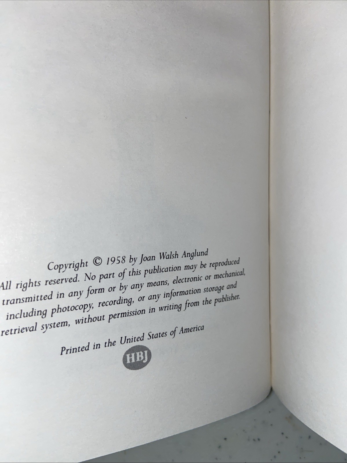 Vtg 1958 Joan Walsh Anglund A FRIEND IS SOMEONE WHO LIKES YOU Gift Book HCDJ