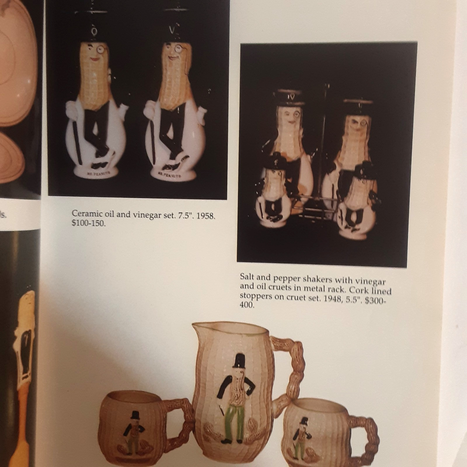 VINTAGE PLANTERS PEANUT COLLECTIBLES BOOK WITH PRICES