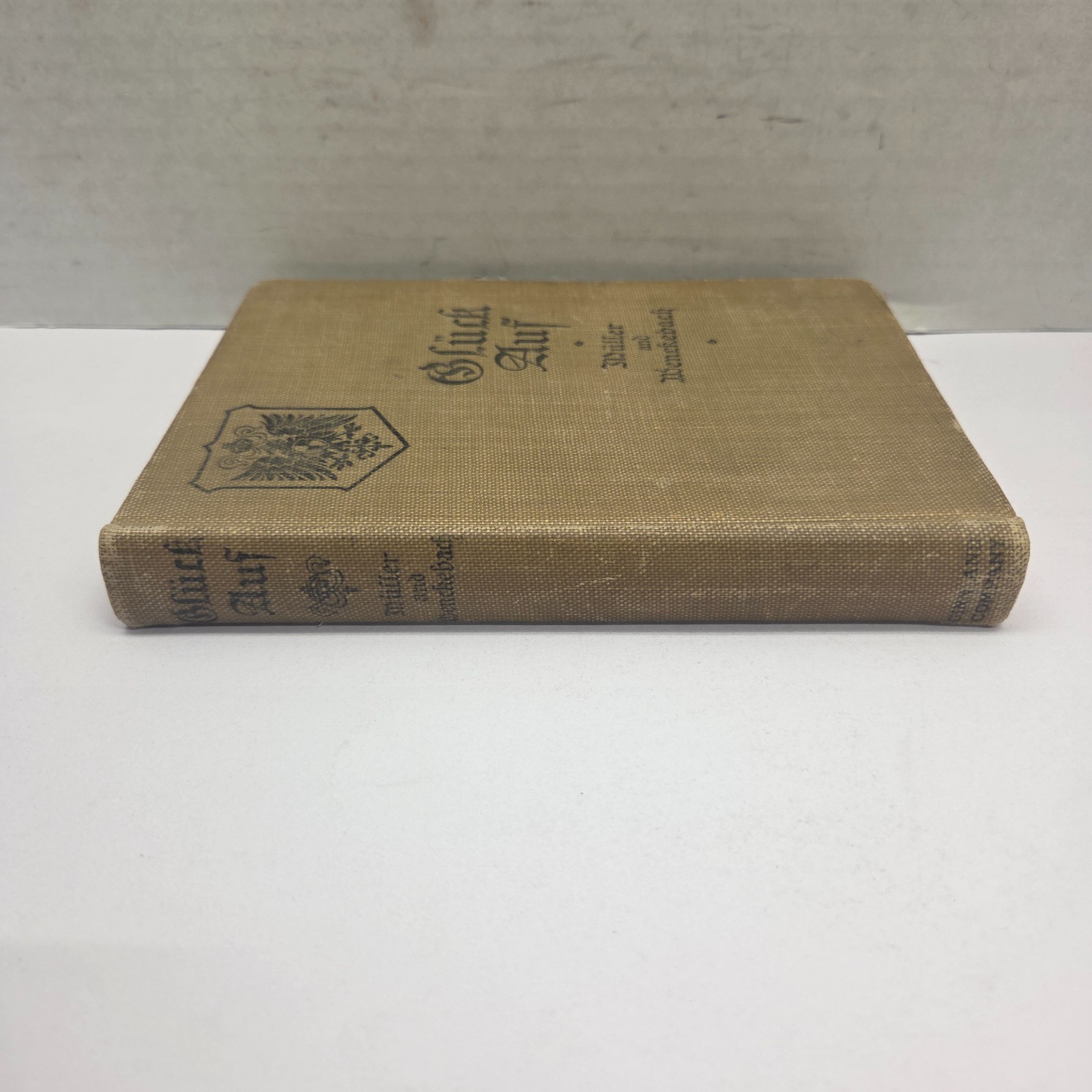 Gluck Auf A First German Reader, Margarethe Muller, 1901, 1900’s, antique book