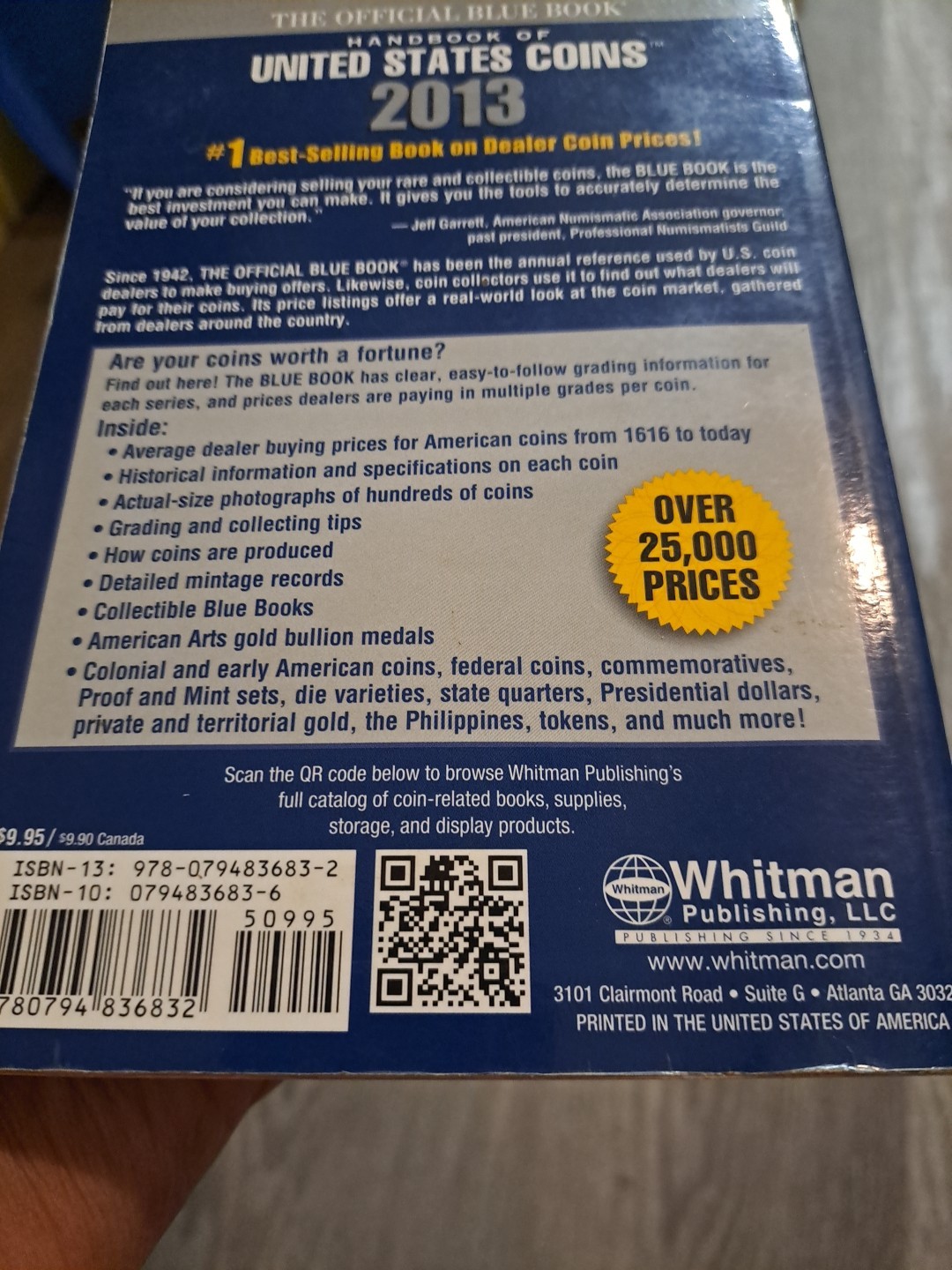 The Official Blue Book: A Handbook of US Coins 2013 (Official Blue Book). Great
