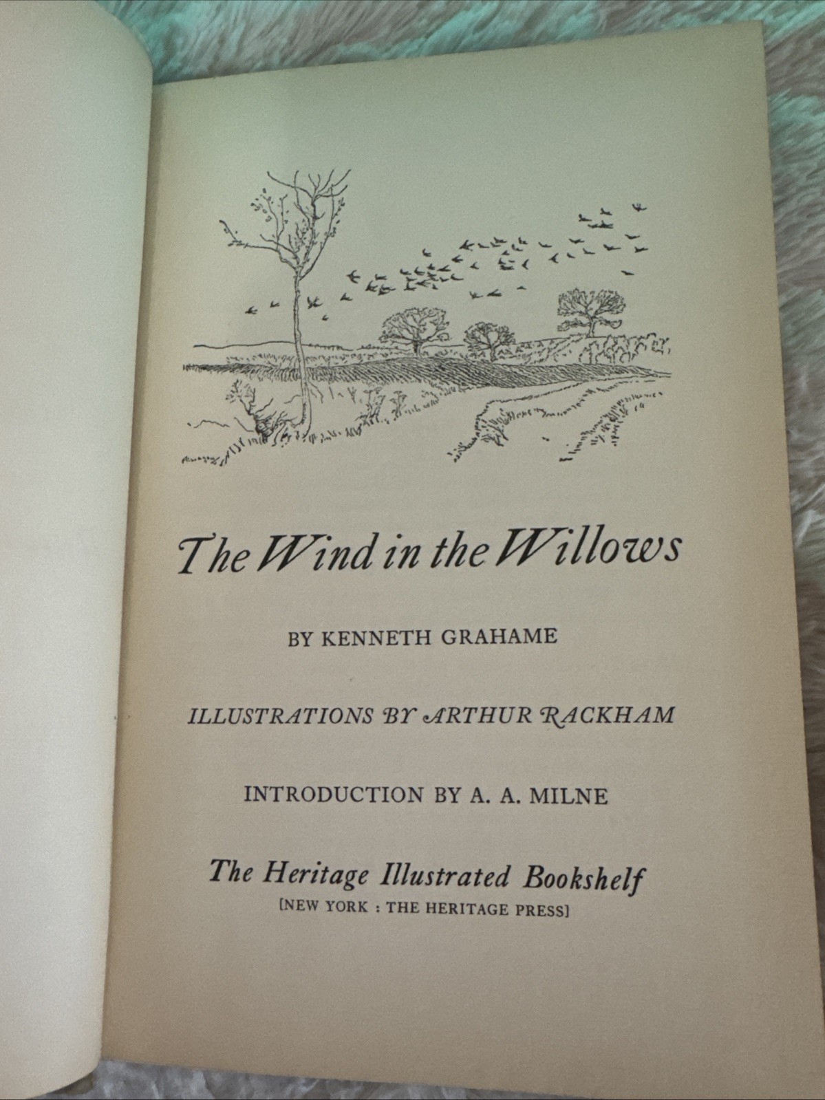 The Wind in the Willows by Kenneth Grahame (March 1956, The Heritage Press) Shlf