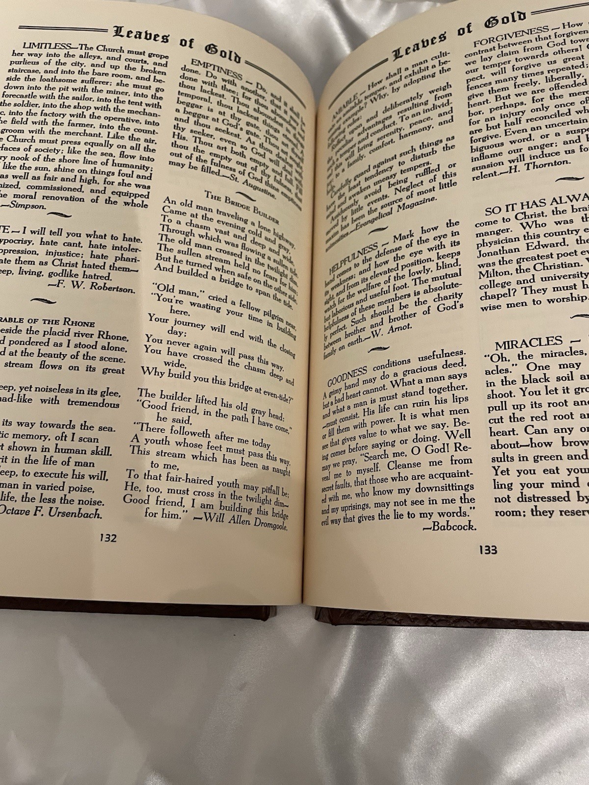 VTG Leaves Of Gold Hard Copy Book Revised Edition COSLETT PUBLISHING COMPANY