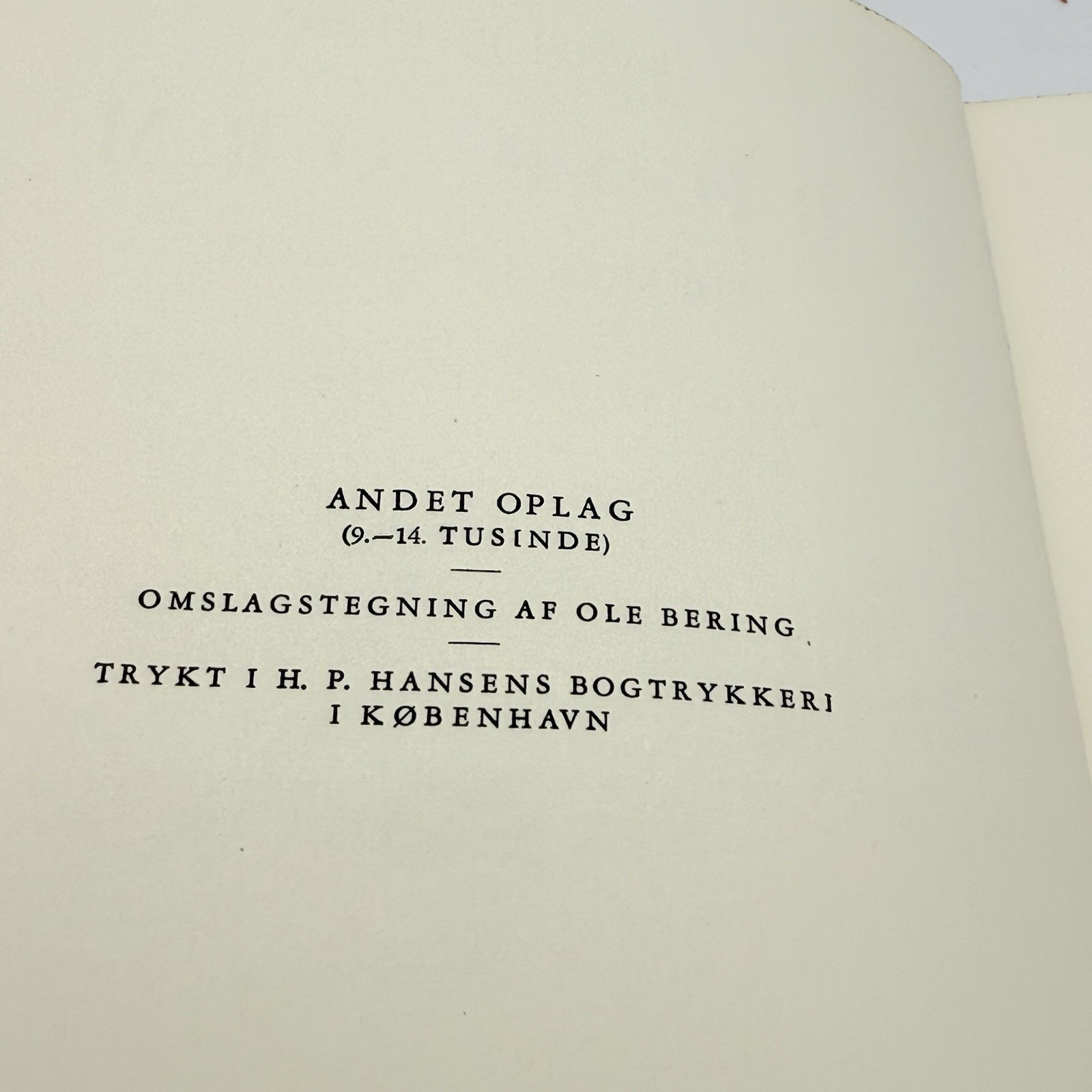 BODE SÖFARER I VESTERLED written in Dutch antique