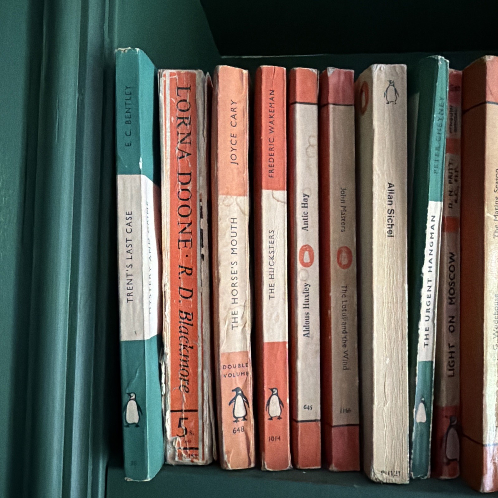 Job Lot 48 Vintage Penguin Paperback Books 1960s, 70s Mixed Titles/Authors