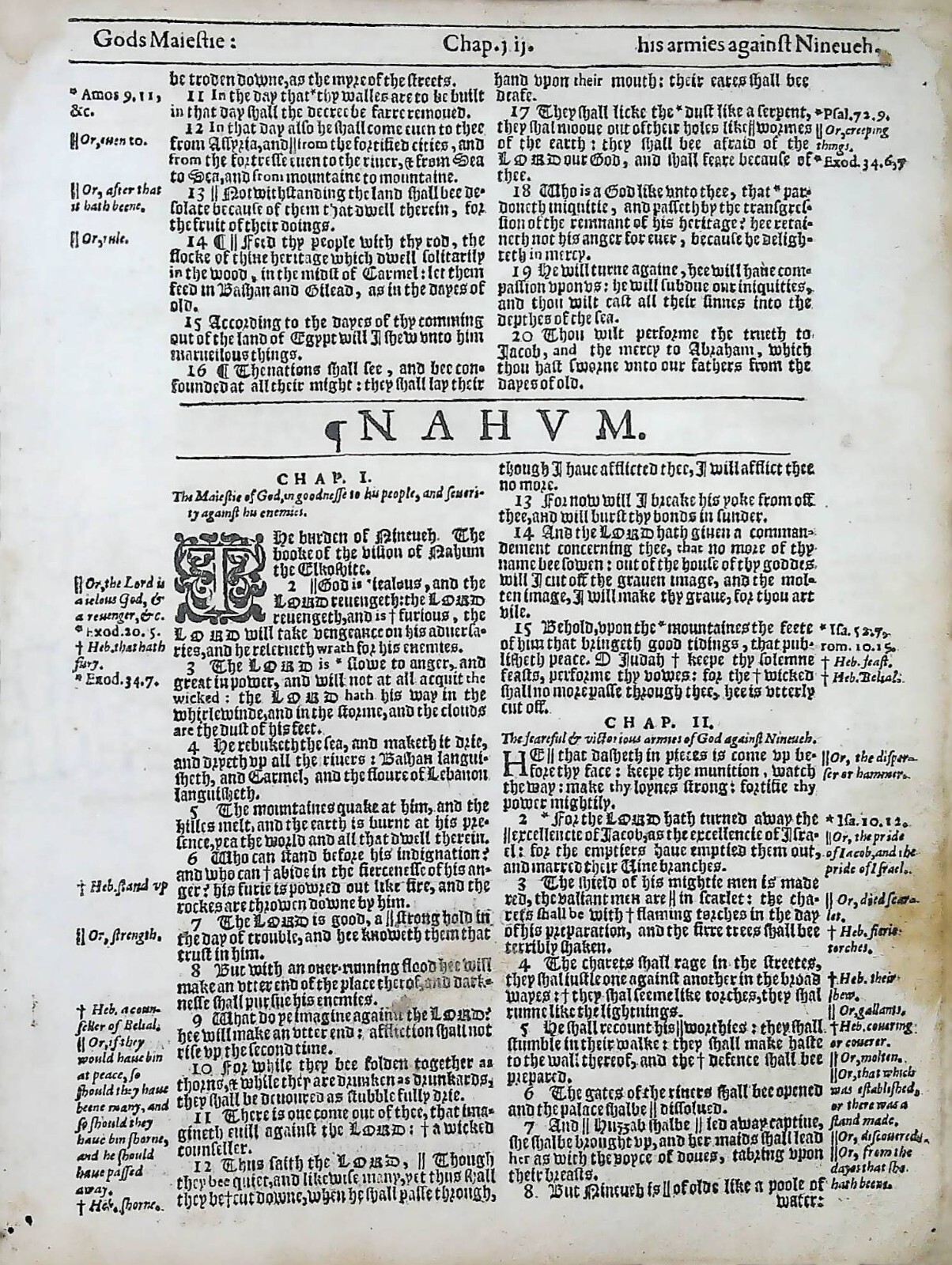 1614 KING JAMES BIBLE OLD TESTAMENT TITLE PAGE LEAVES * YOU PICK* KJV 400 YEARS