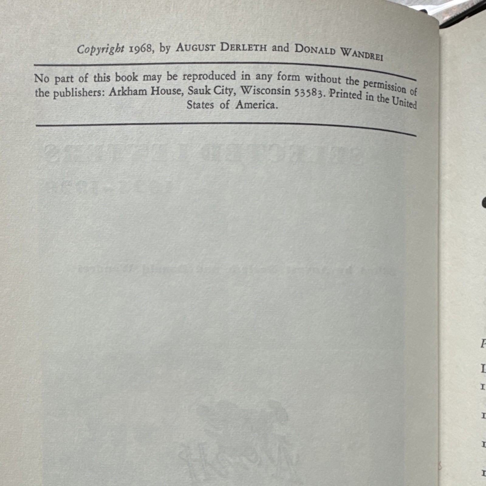 H. P. Lovecraft Selected Letters Hardcover 1st edition 1,2,4&5, 3 2nd edition