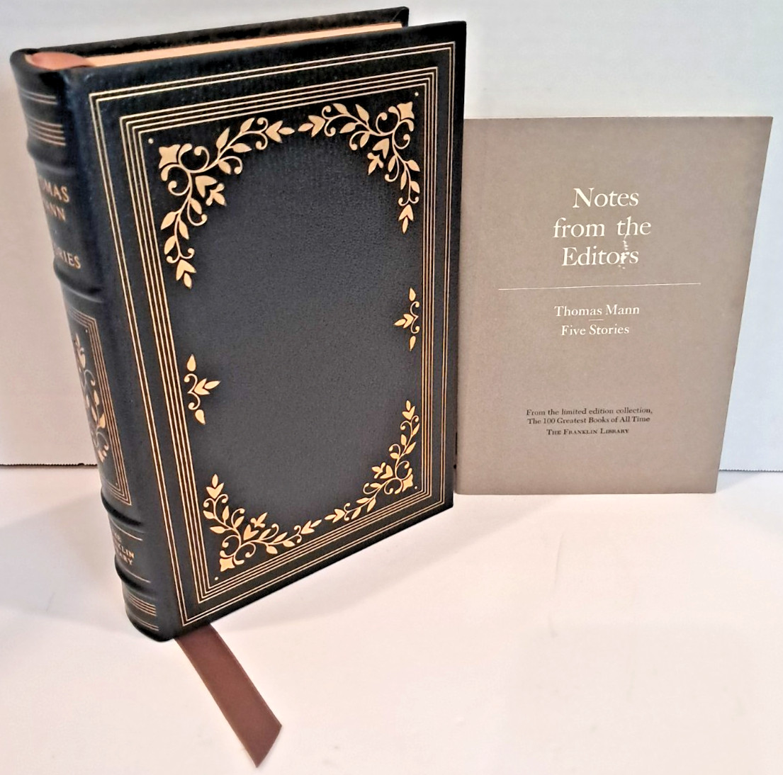 Thomas Mann Stories (1978) Leather Franklin Library Limited Edition M1