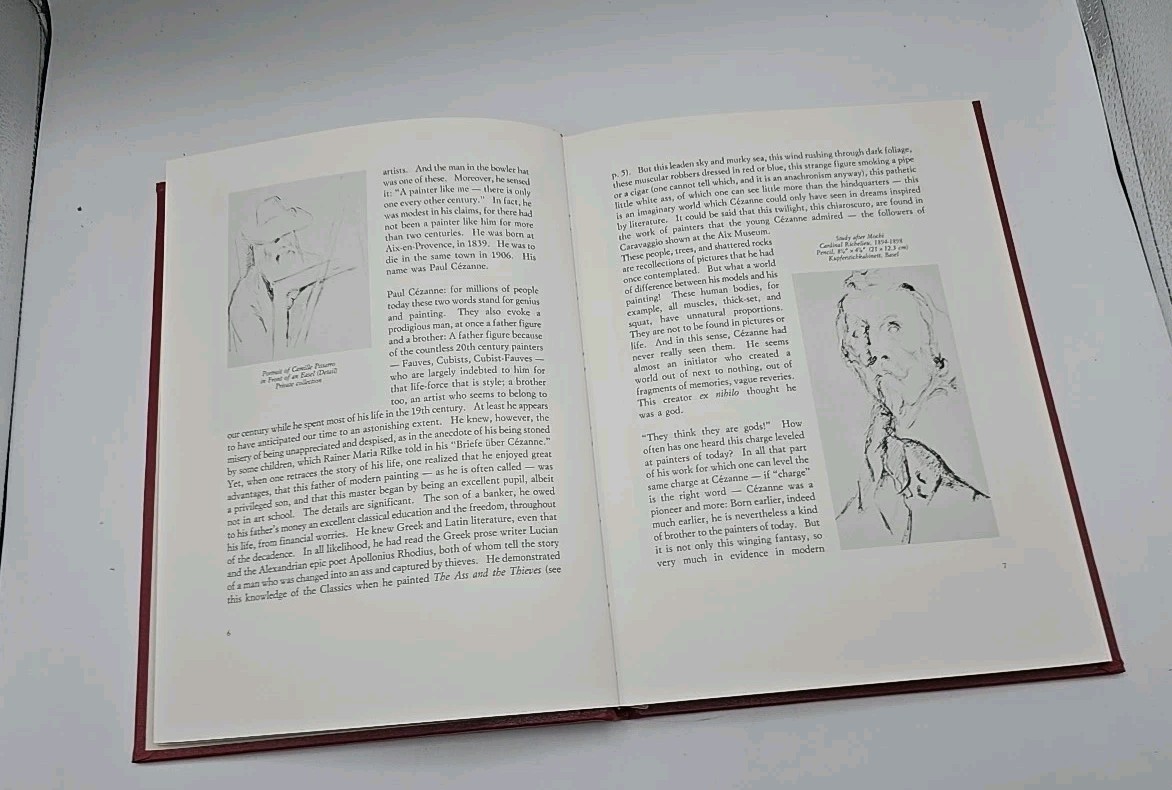 Leather Bound Easton Press Cézanne Yvon Taillandier Collector’s Edition