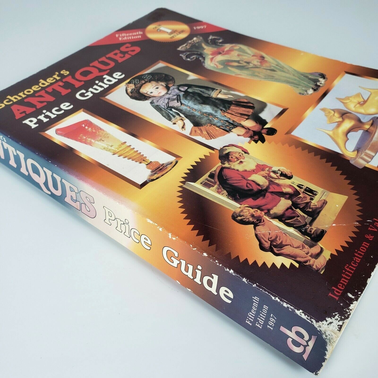 Schroeder’s Antiques Price Guide 1997 15th Ed Book Catalog Reference Vintage