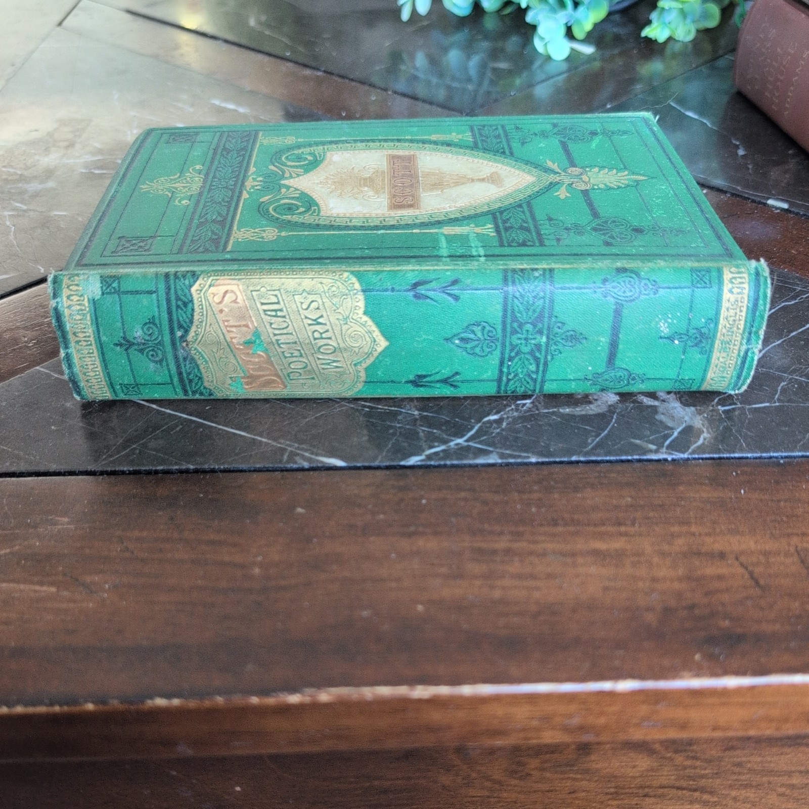 The Poetical Works Of Sir Walter Scott Bart- Gall & Inglis Circa 1870’s