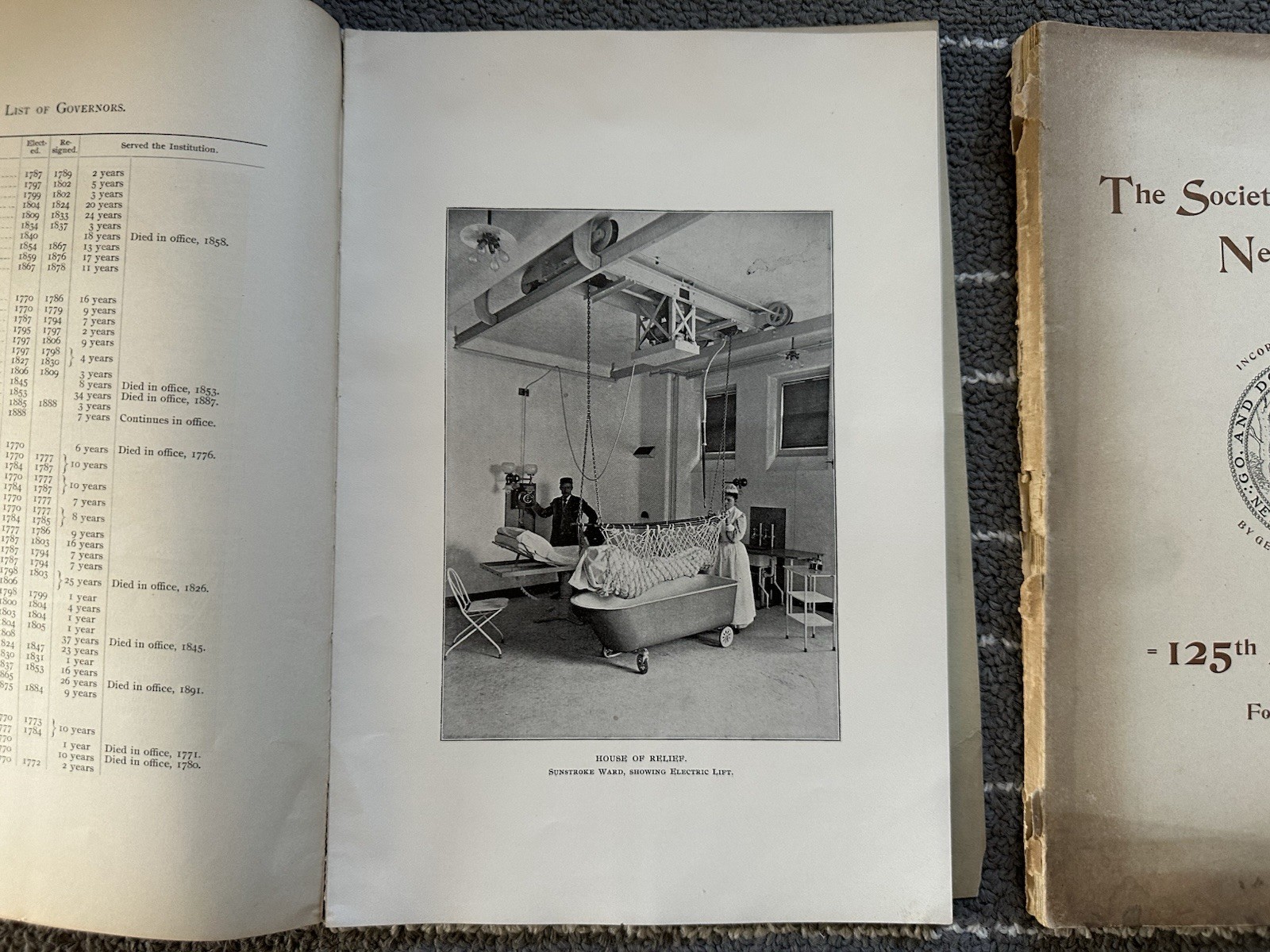 Society Of The New York Hospital / Bloomingdale Asylum Annual Reports NY Insane