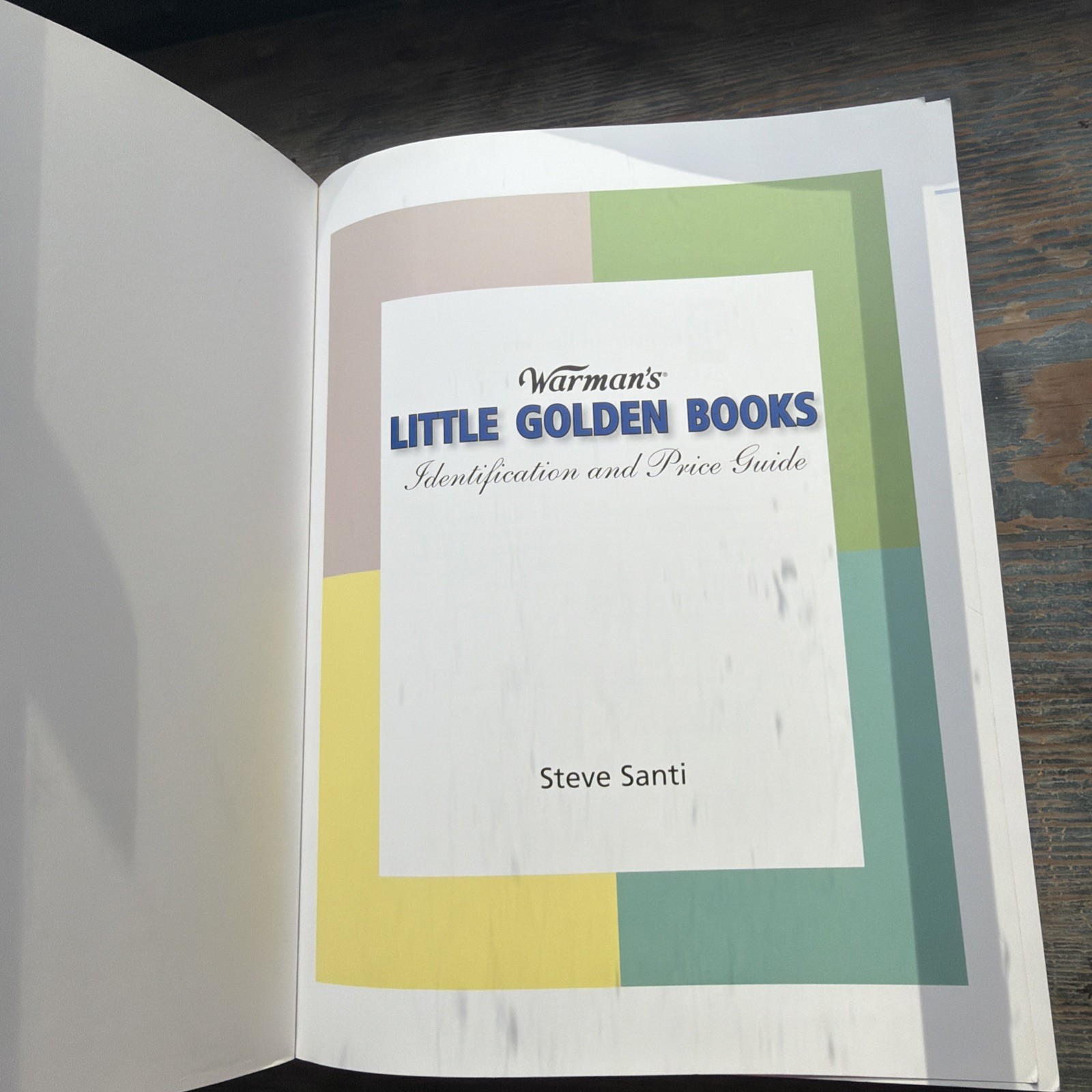 Warman’s: Warman’s Little Golden Books : Identification and Price Guide