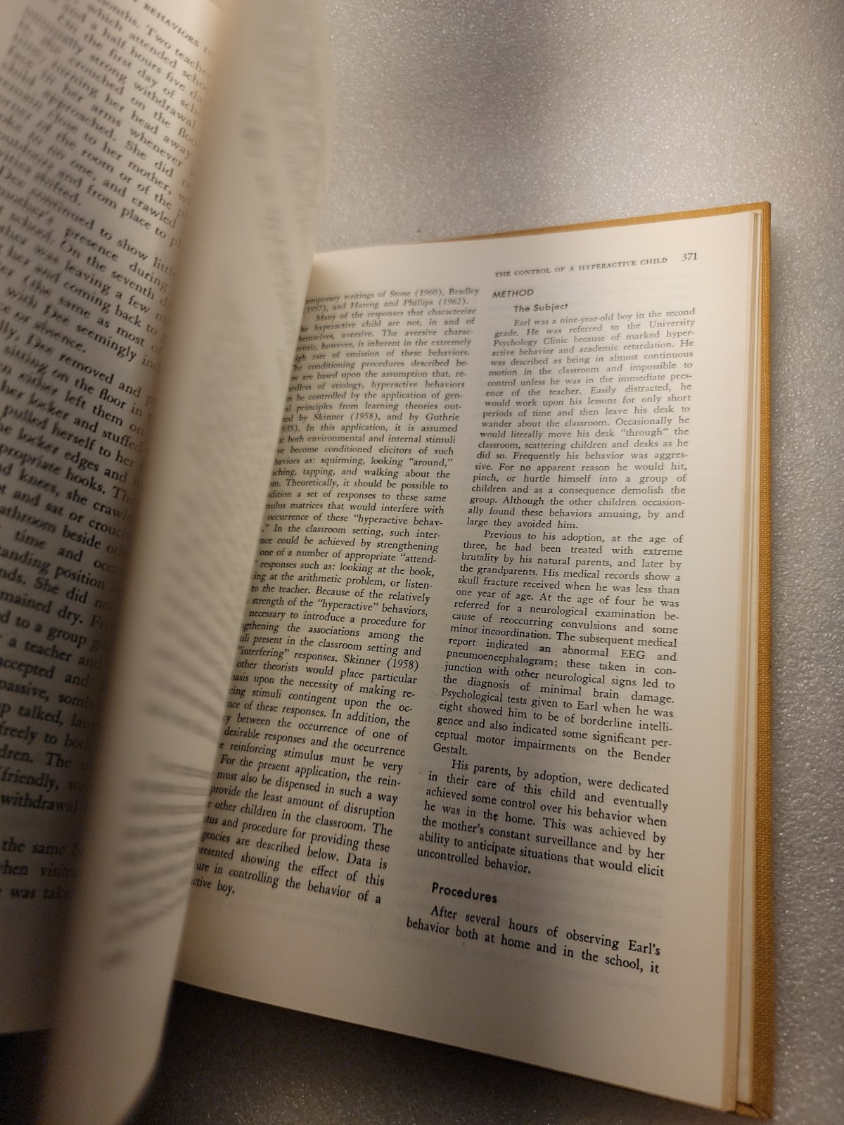 Case Studies in Behavior Modification by Ullmann & Krasner 1965 HCDJ Psychology