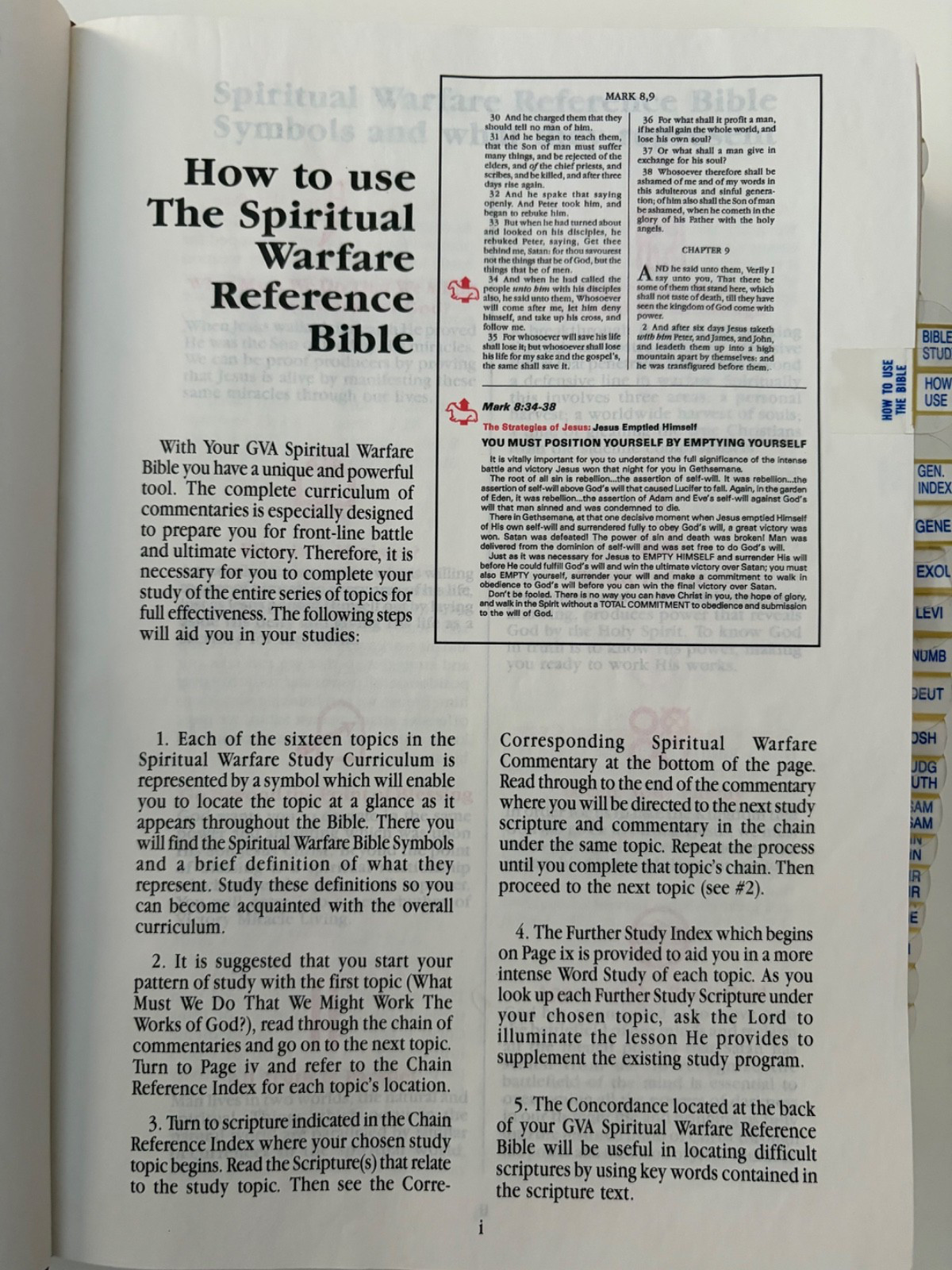 God’s Victorious Army Bible KJV Morris Cerullo Spiritual Warfare Ref Ed II 1989