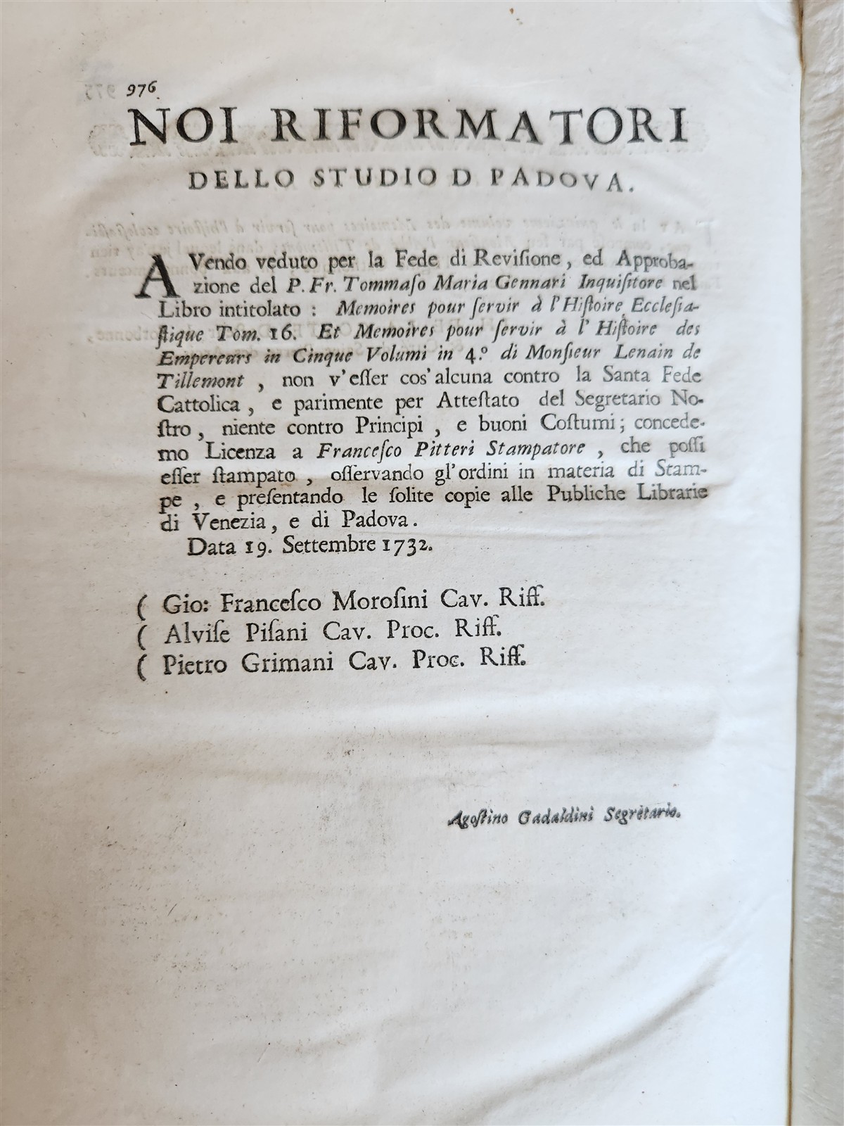 1732 ECCLESIASTICAL HISTORY 2 VELLUM BOUND VOLUMES antique
