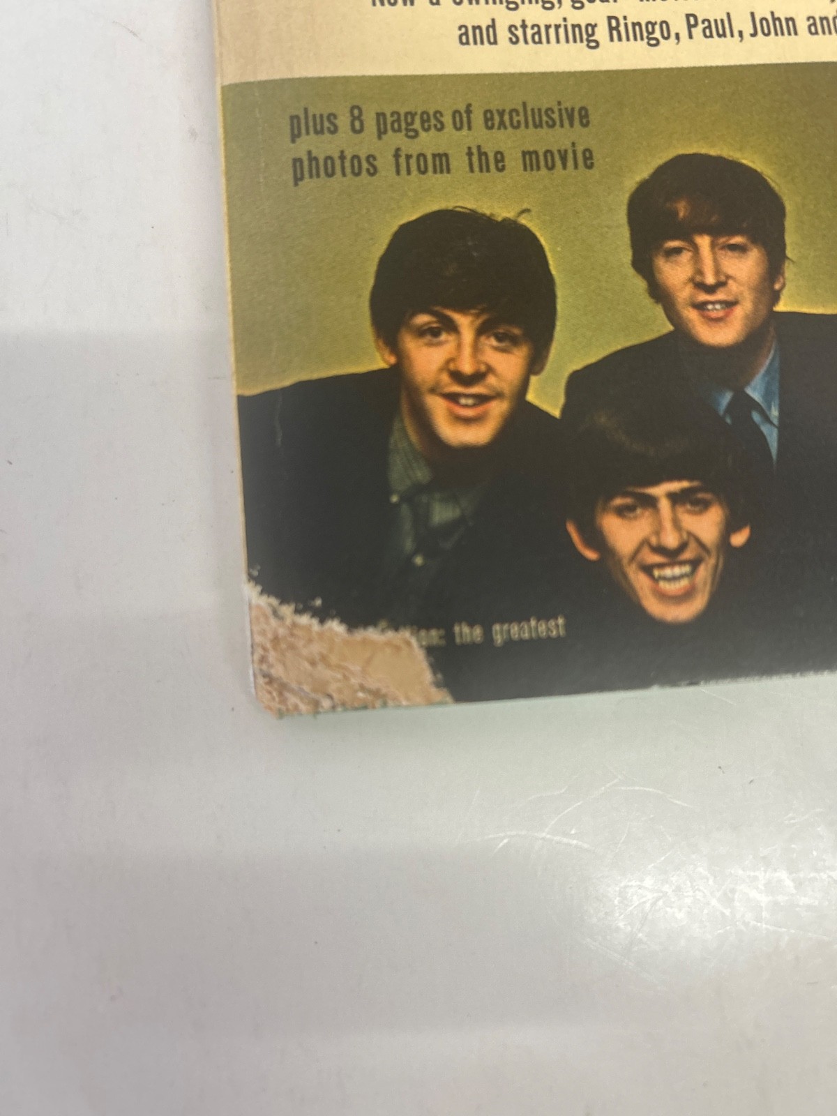 Nice Collector’s Lot of 4 Vintage Collectible Beatles paperbacks Dell 1964