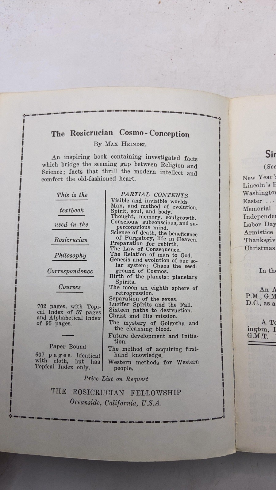 Simplified Scientific Ephemeris 1940 – 1949 Paperback 1939