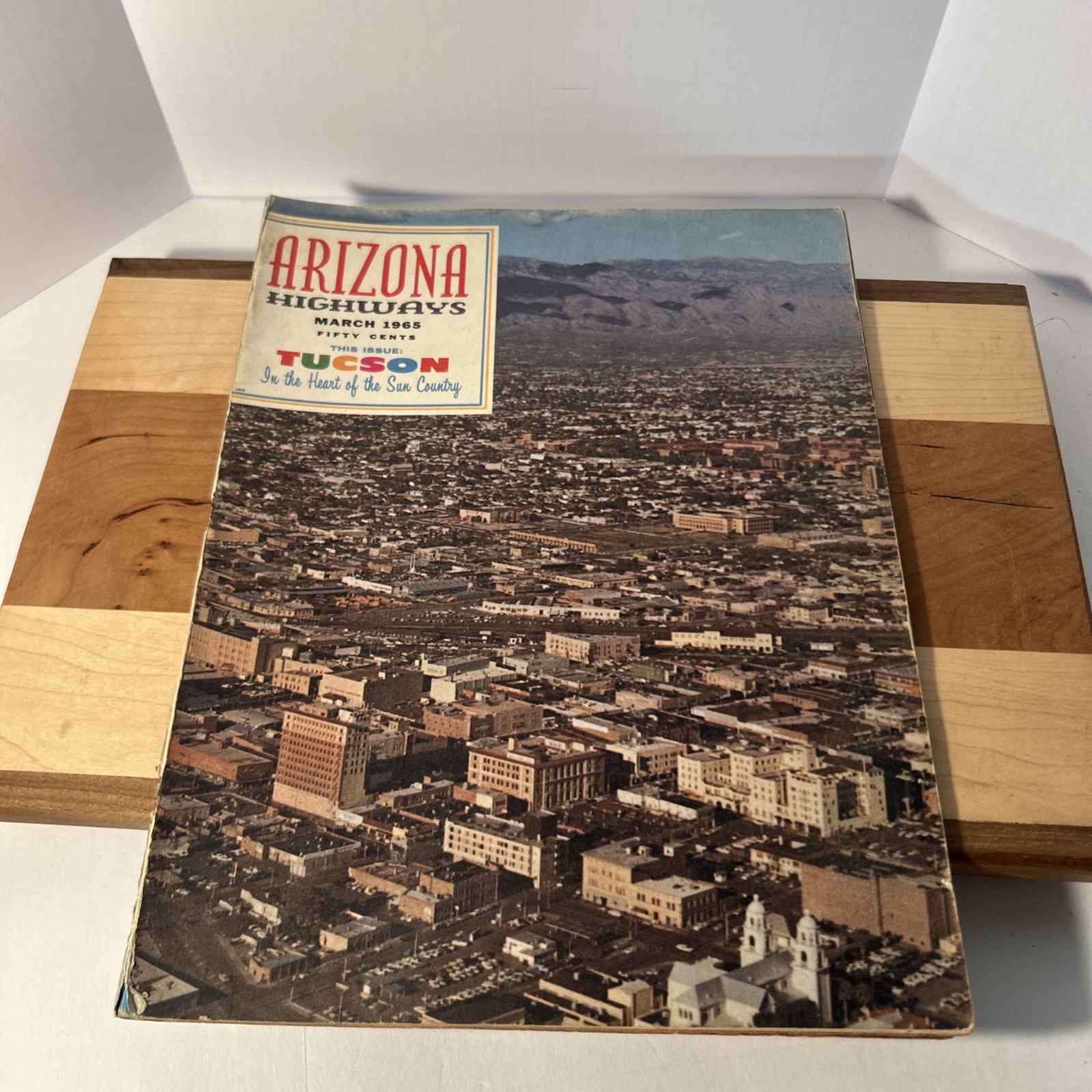 VTG Arizona Highways Tucson Issue In The Heart Of The Sun Country March 1965 ⬇️