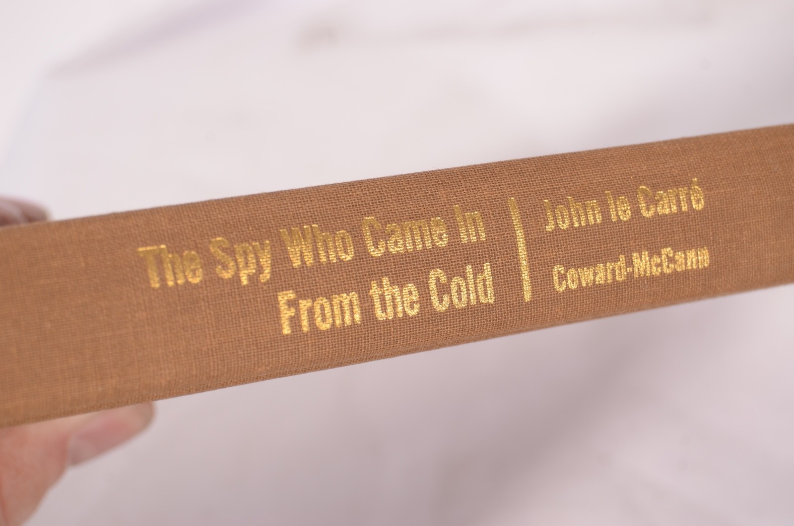 The Spy Who Came In From The Cold HC/DJ John Le Carre Espionage 1964 1st Edition