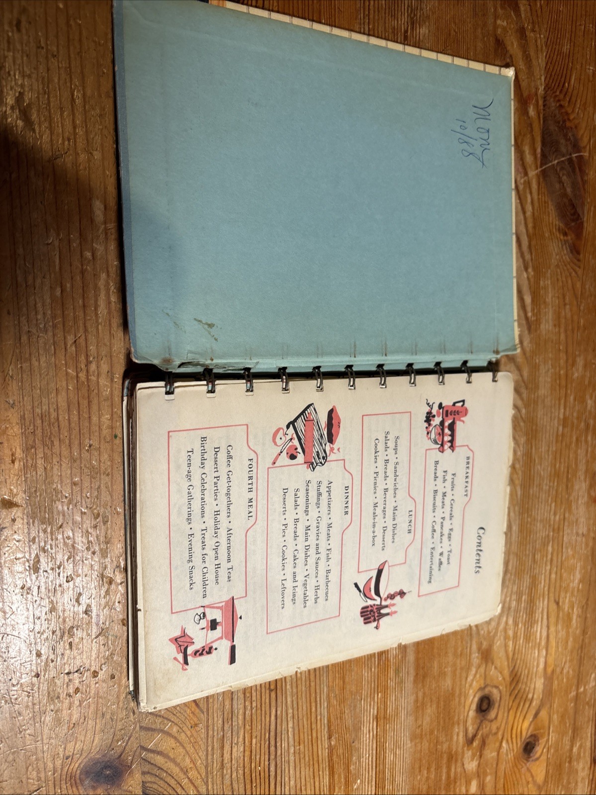 Betty Crocker’s Good And Easy Cook Book 1954 1st Edition Second Printing Spiral