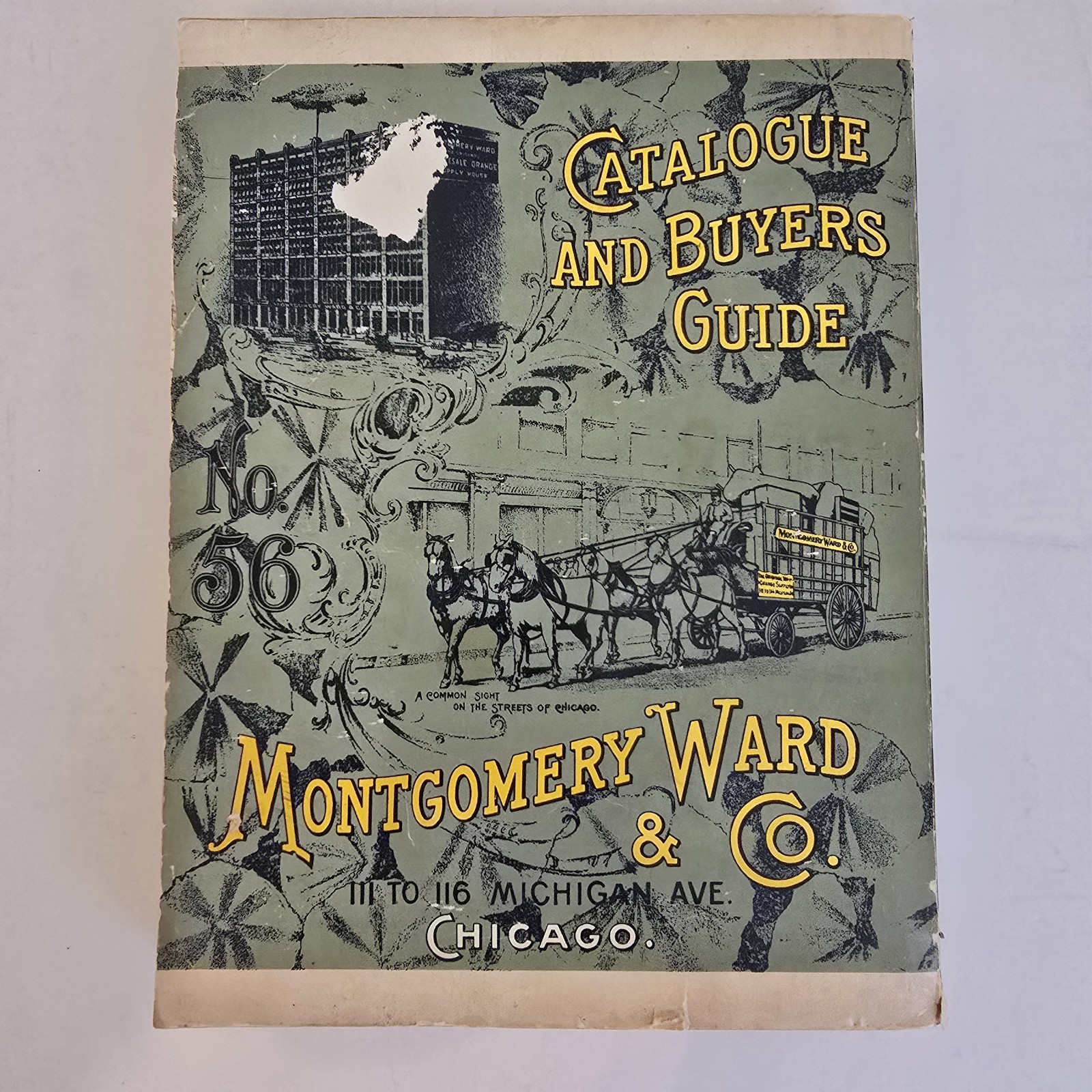 1970 reprint 1894-1895 Montgomery Wards Fall Catalogue Buyer’s Guide No. 56