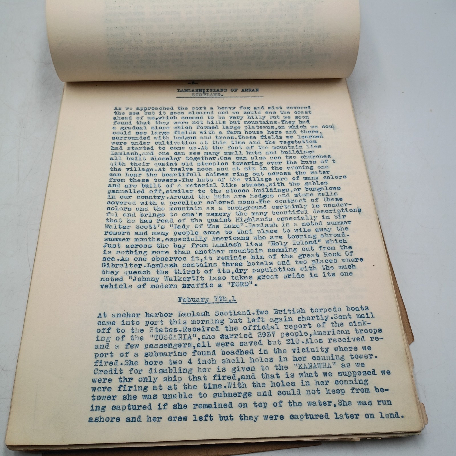 WW 1 Navy Sailor Diary,Journal, USS Kanawha 1918,dairy Life,interesting, Hist…
