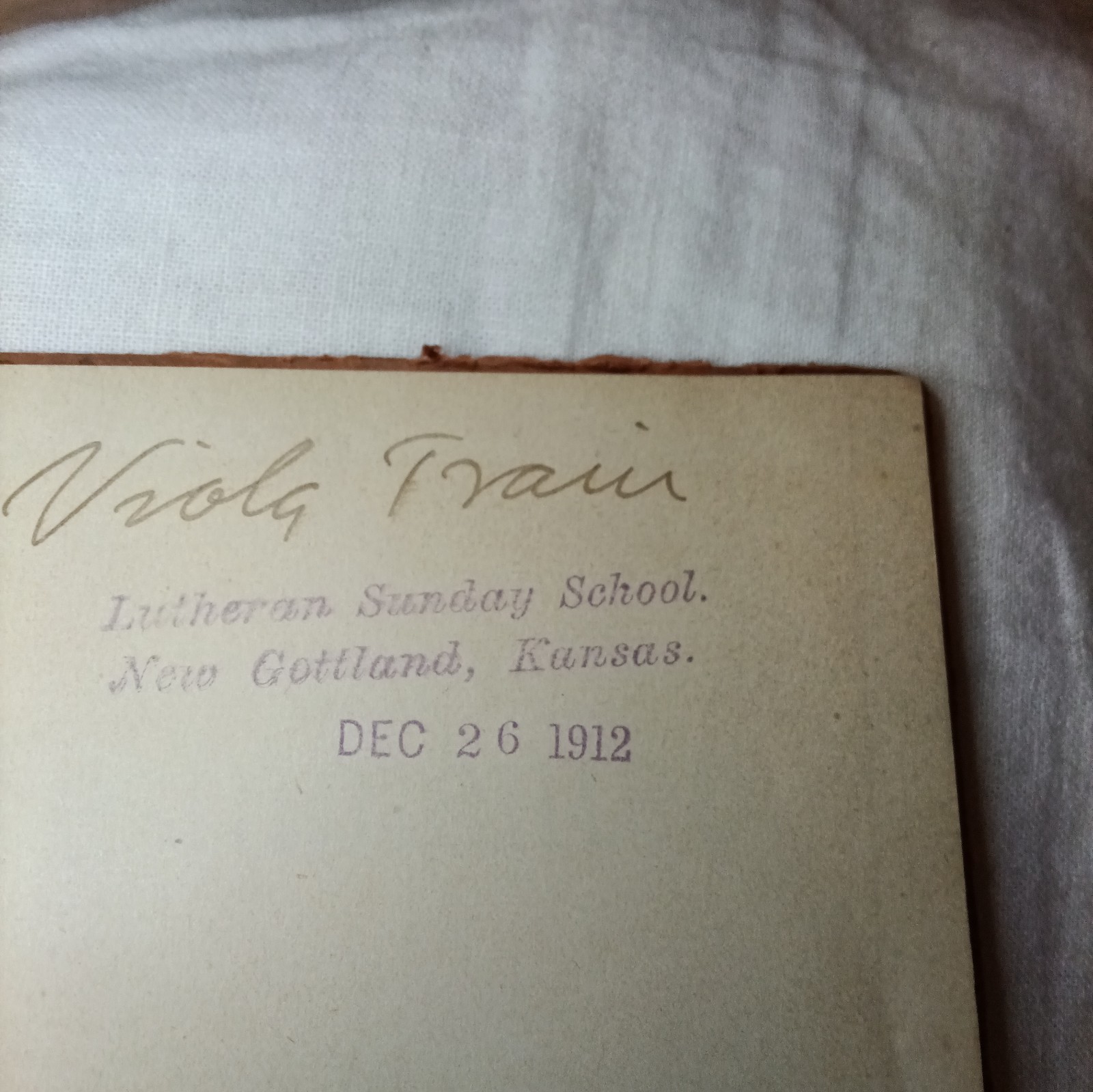 Gamla Testamentet Book Early 1900’s Hardcover Book