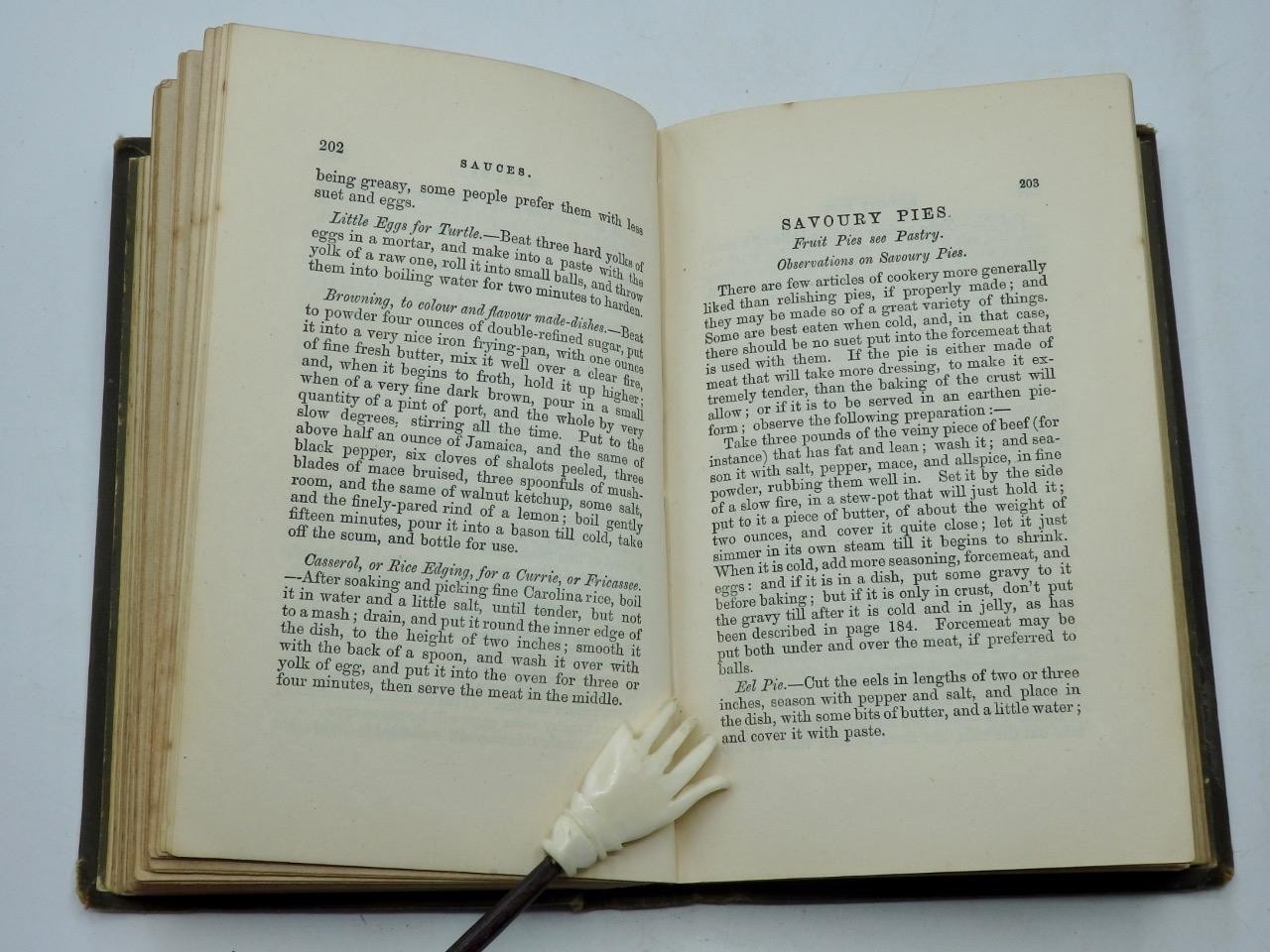 Antique c1870 EVERY FAMILY’S COOKERY BOOK By an Experienced Victorian Cook