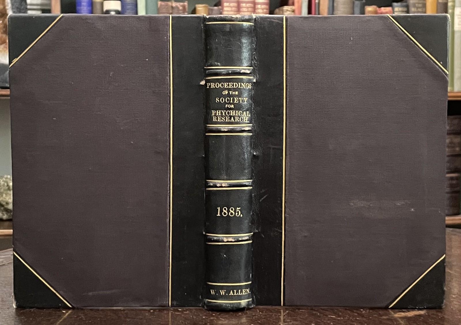 SOCIETY FOR PSYCHICAL RESEARCH – 1st 1885 – SPIRIT COMMUNICATION, APPARITIONS