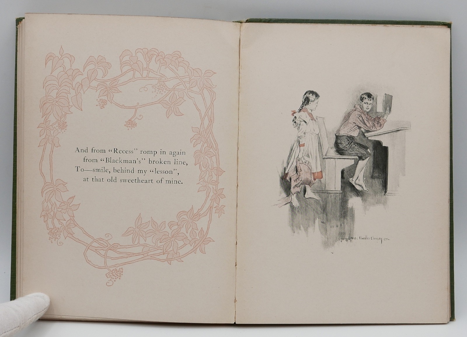 An Old Sweetheart of Mine by James Whitcomb Riley – Illustrated – HC – 1902!