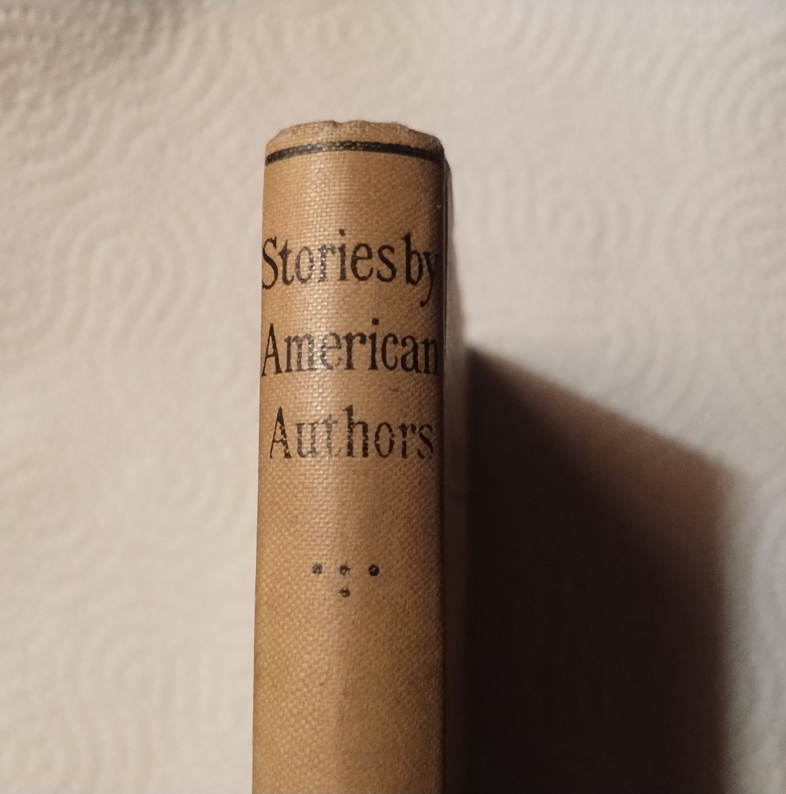 1884 Scribners Stories by American Authors Vol. IV signed By Louise Jerome
