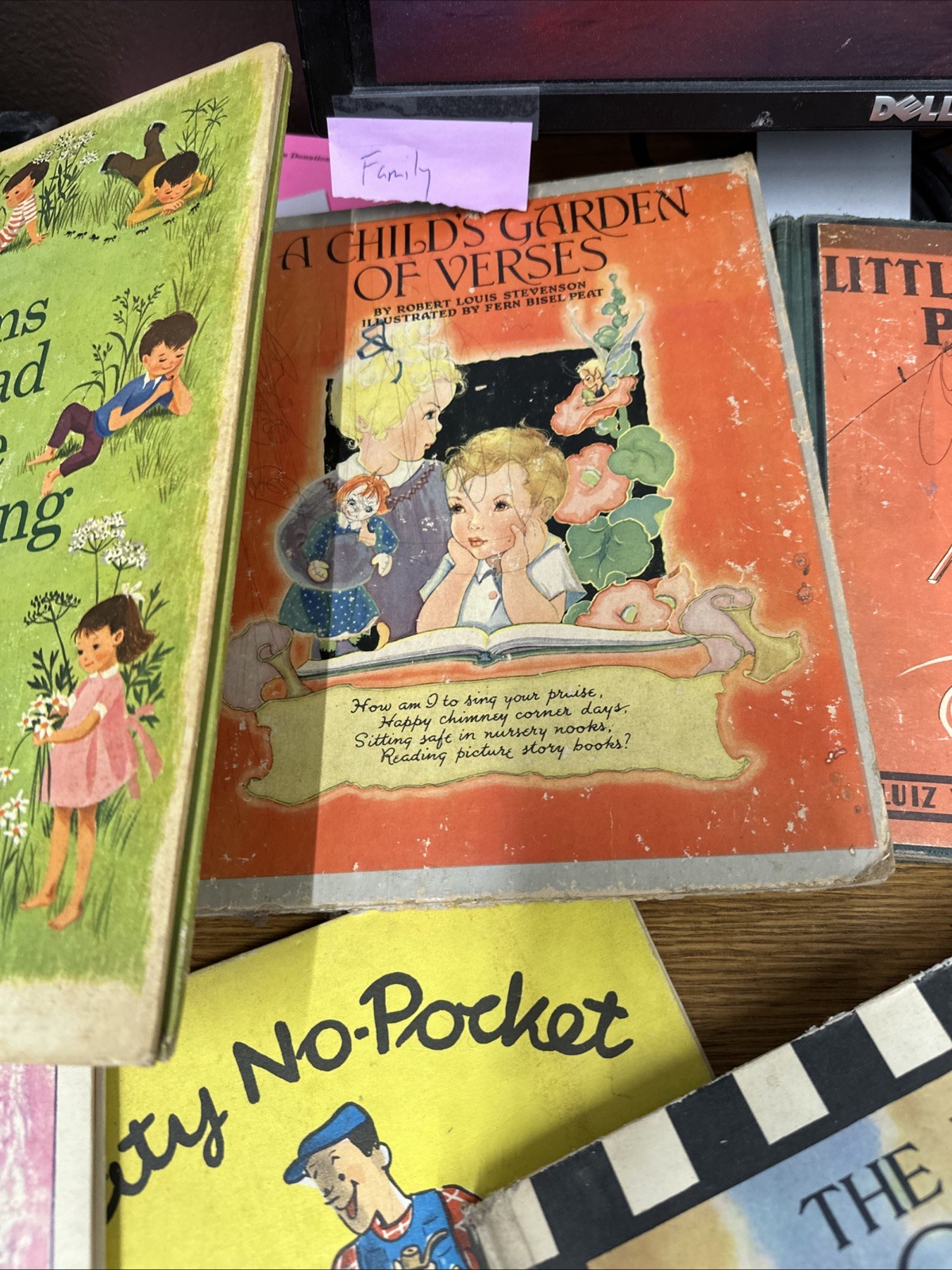 Vintage Children’s Books Classic Rare Various Genres Antique Bundle Lot Of 10