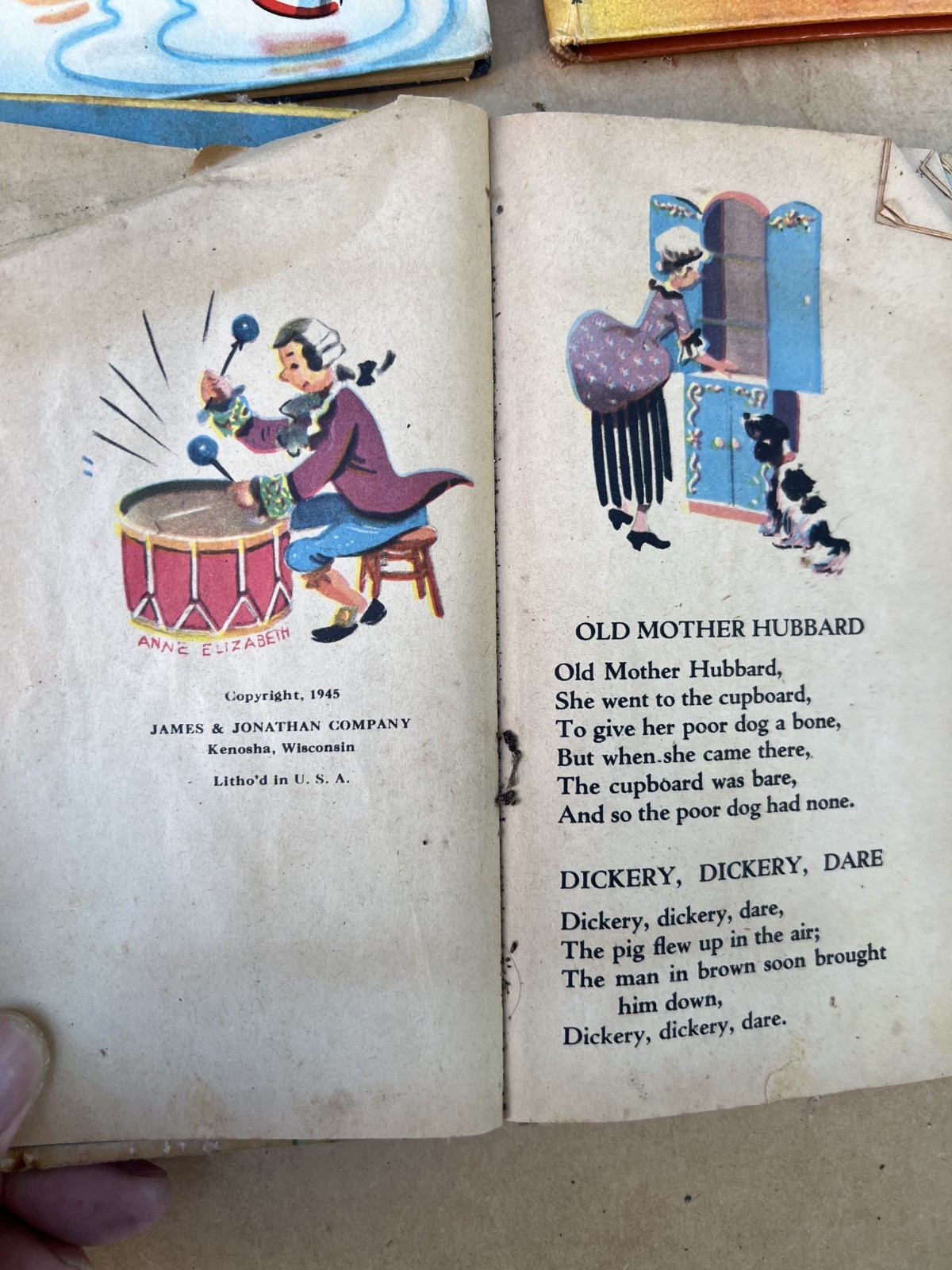 LOT Of 8 Vintage Children Hardcover books Various Authors 1940’s Poppy, Tuffy…