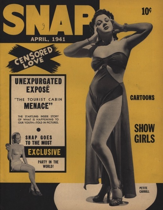 Comedy Stare Snap & Zest- Sexy Risqué Racy Fun Magazines – 4 Old Issues on DVD