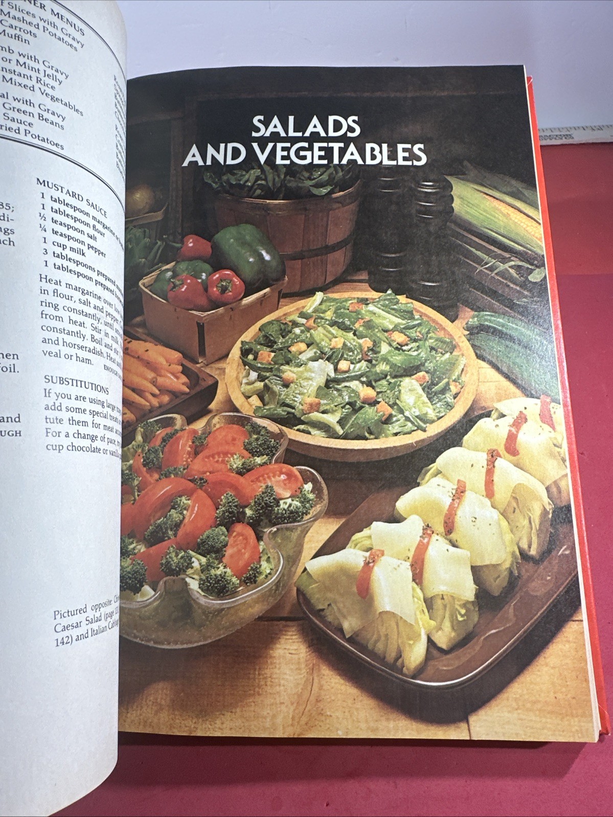 1978 HC Betty Crocker Cookbook, New & Revised 1978 Edition, Great Condition Red