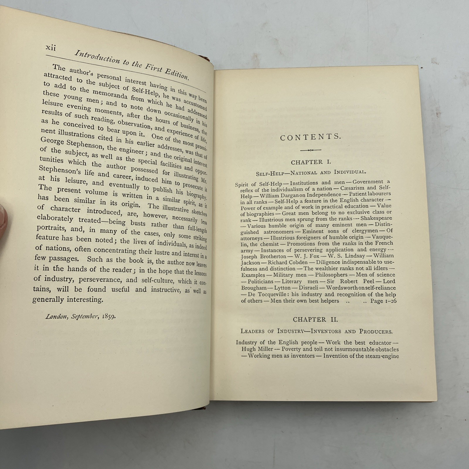 Self Help Samuel Smiles Routledge Hardback Antique Lubbock 100 Books Marble