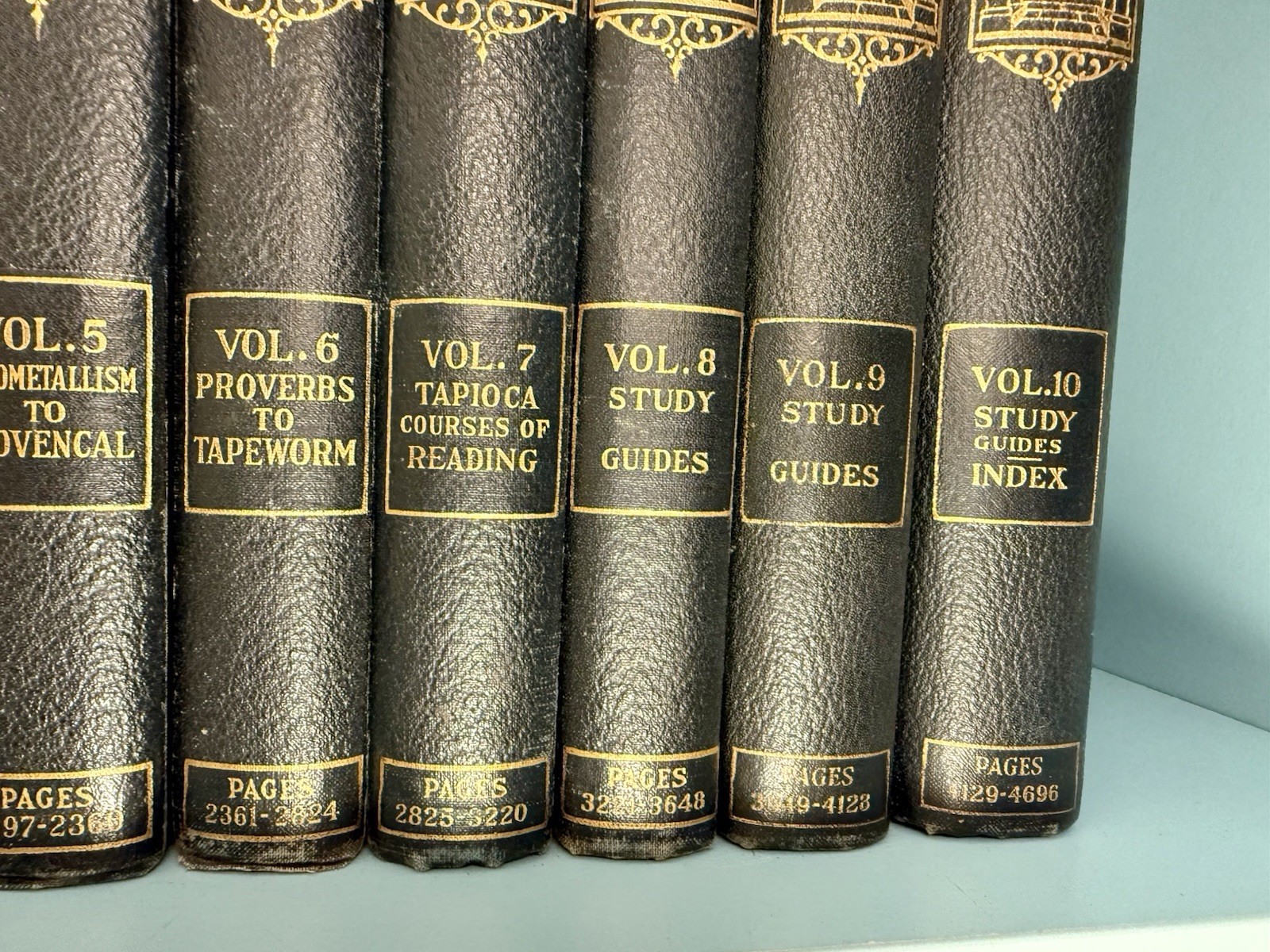 The Source Book Encyclopedia – 1924 – Complete Set – Volumes 1-10