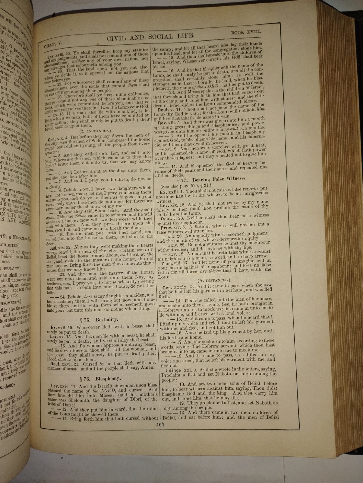 Antique WILMORE’S NEW ANALYTICAL REFERENCE BIBLE – 1904. Very Good-Fine Cond