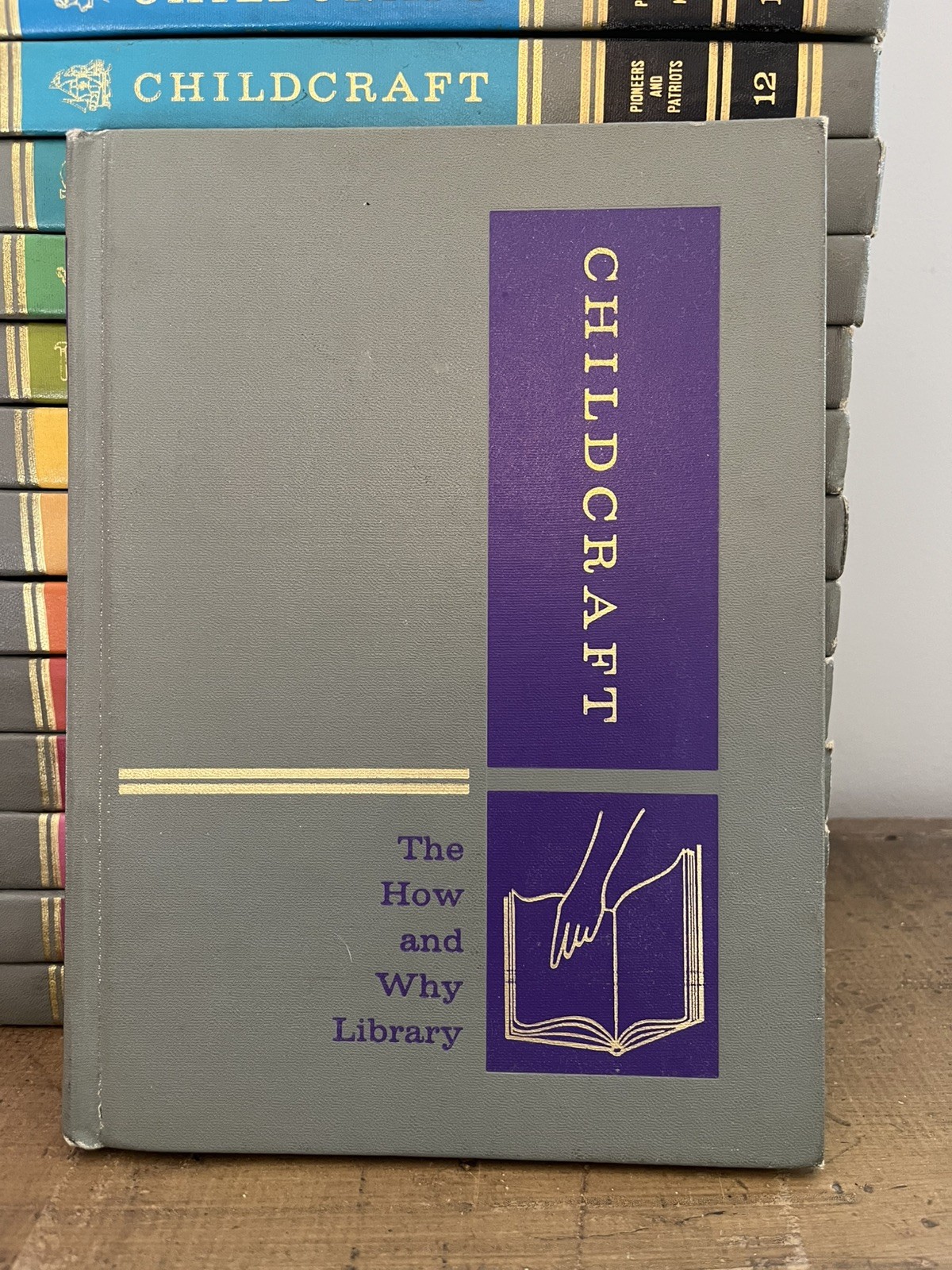 Vtg Childcraft Full Complete Book Set 1-15 Rainbow 1968