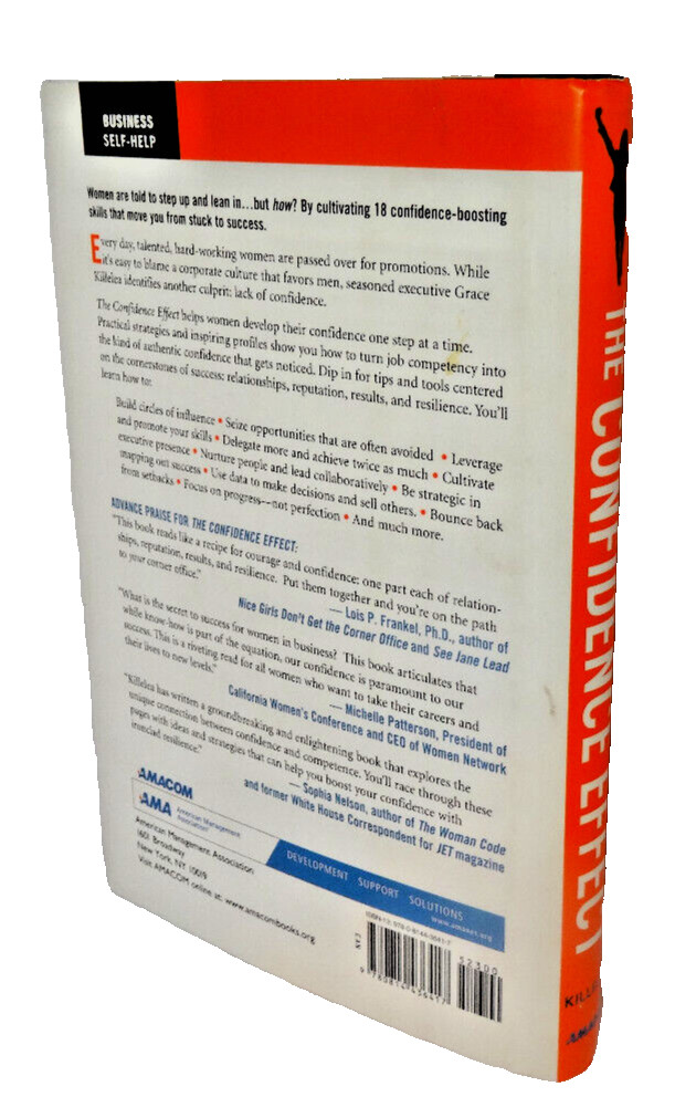 SIGNED! The Confidence Effect ~Grace Killelea 1st Edition HC in Dust Jacket 2016