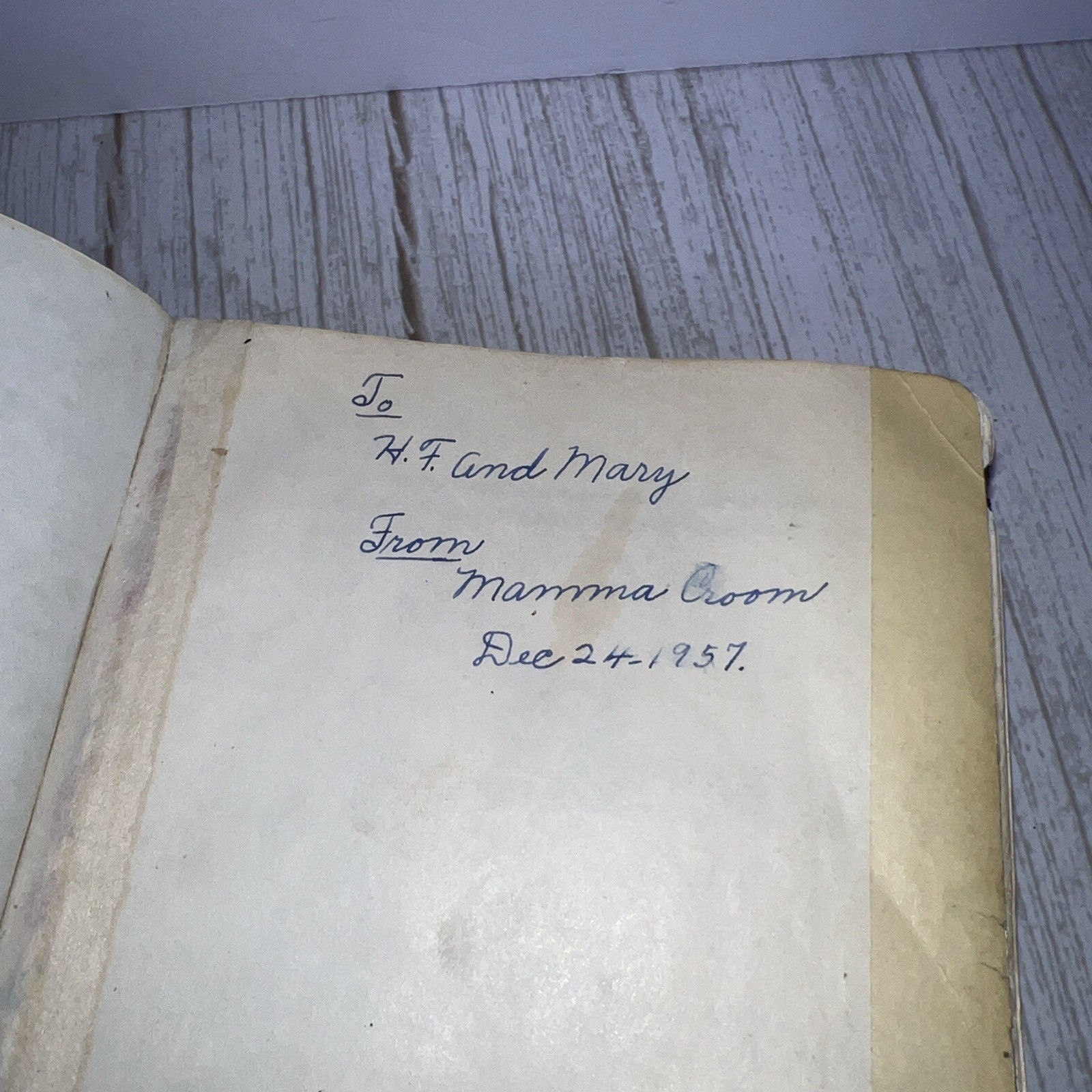 VTG 1950s The Holy Bible, Authorized King James Version World Publishing Company