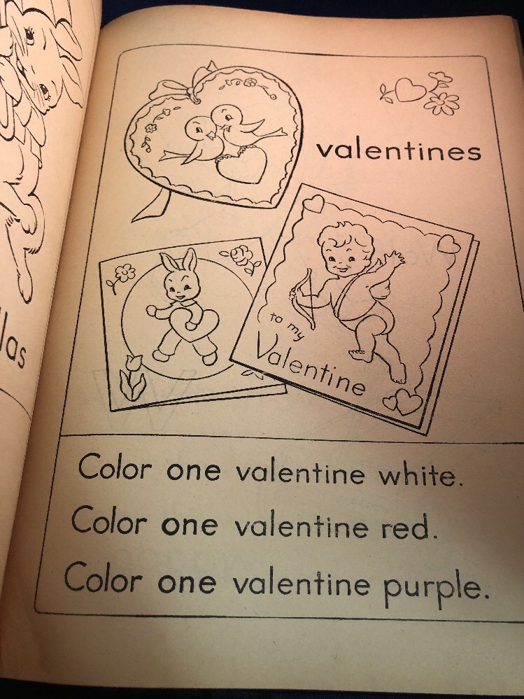 Vintage Merrill 1951 ABC 1•2•3 Get Ready To Read Coloring Book 158515