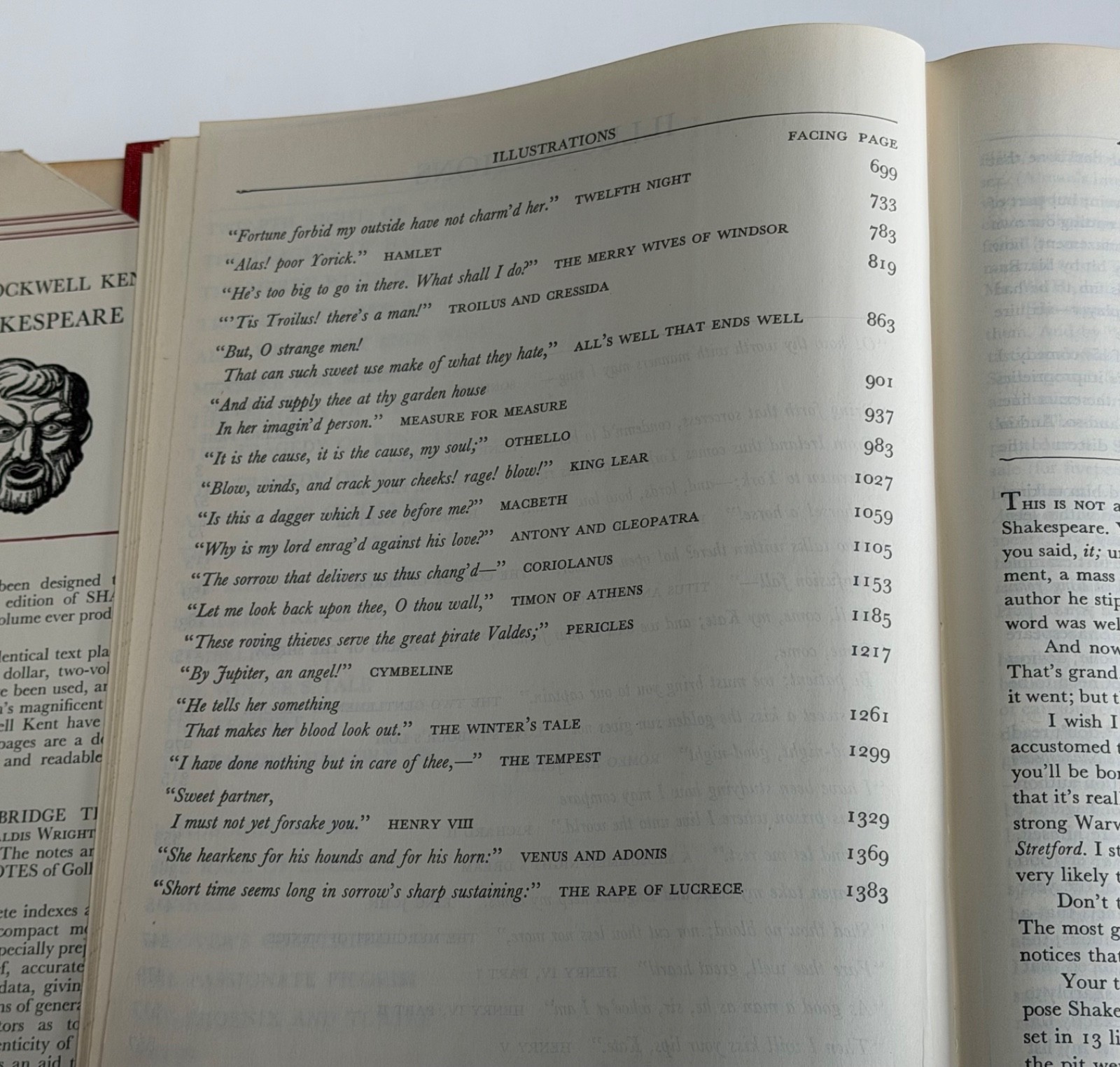 The Complete Works of William Shakespeare VINTAGE ILLUSTRATED 1936 Rockwell Kent