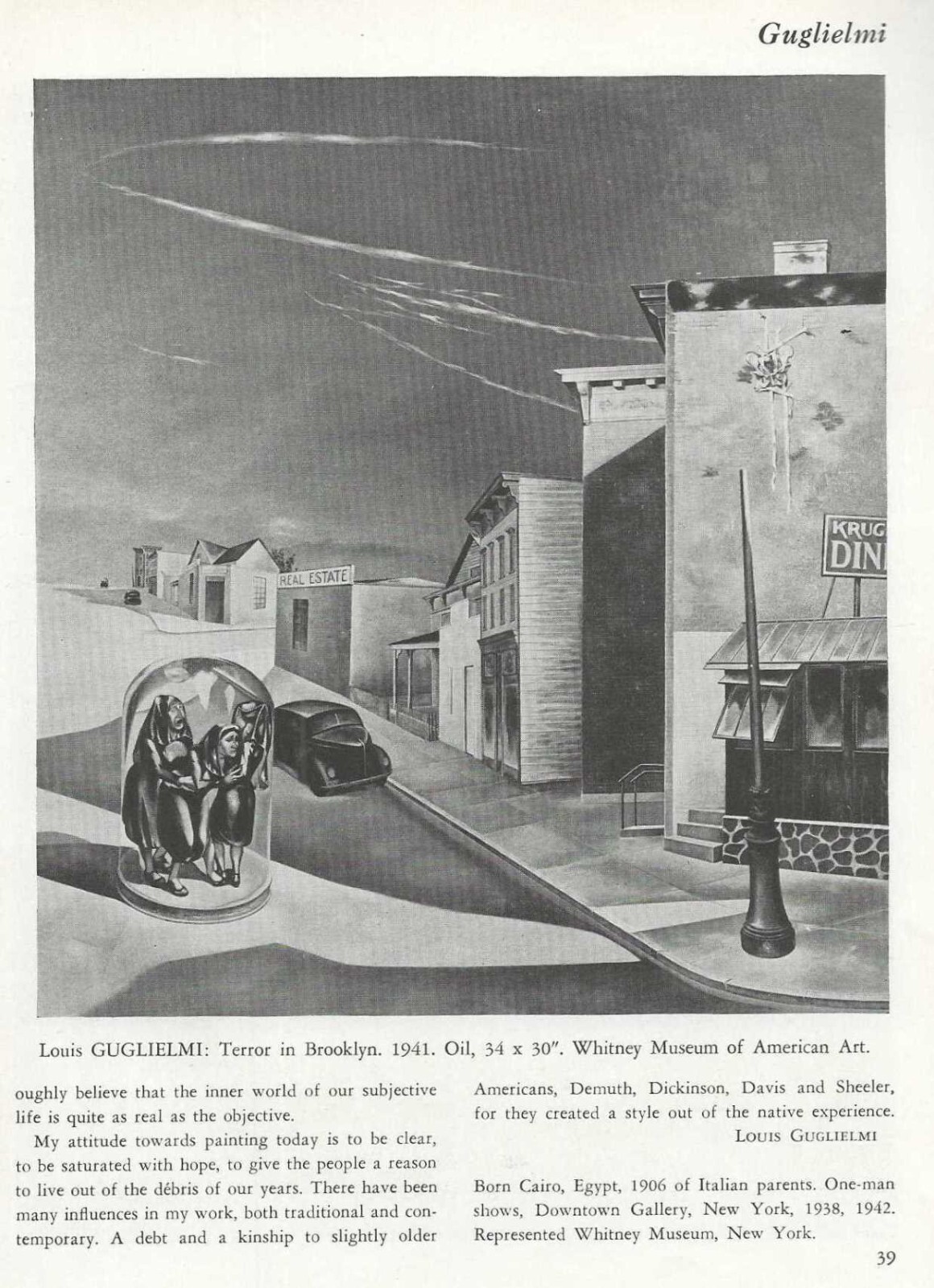 American Realists & Magic Realism vintage 1943 Ltd Ed NYC Moma Art Show illus HC