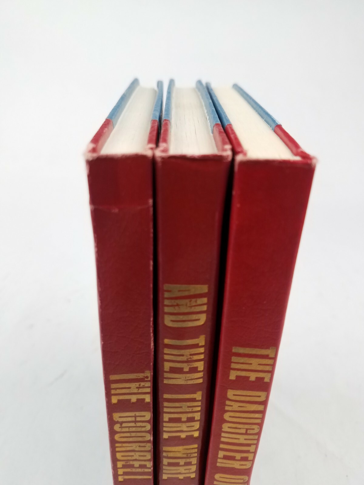 The Doorbell Rang And Then There Were None The Daughter Of Time Vintage HC Books