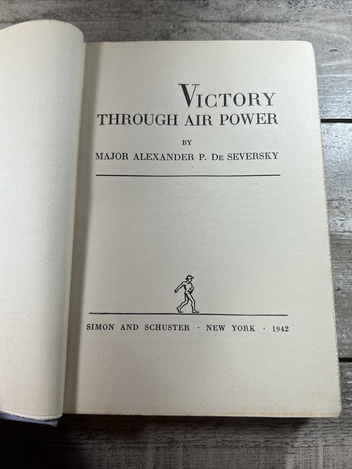 1942 Antique WWII History “Victory Through Air Power” Illustrated