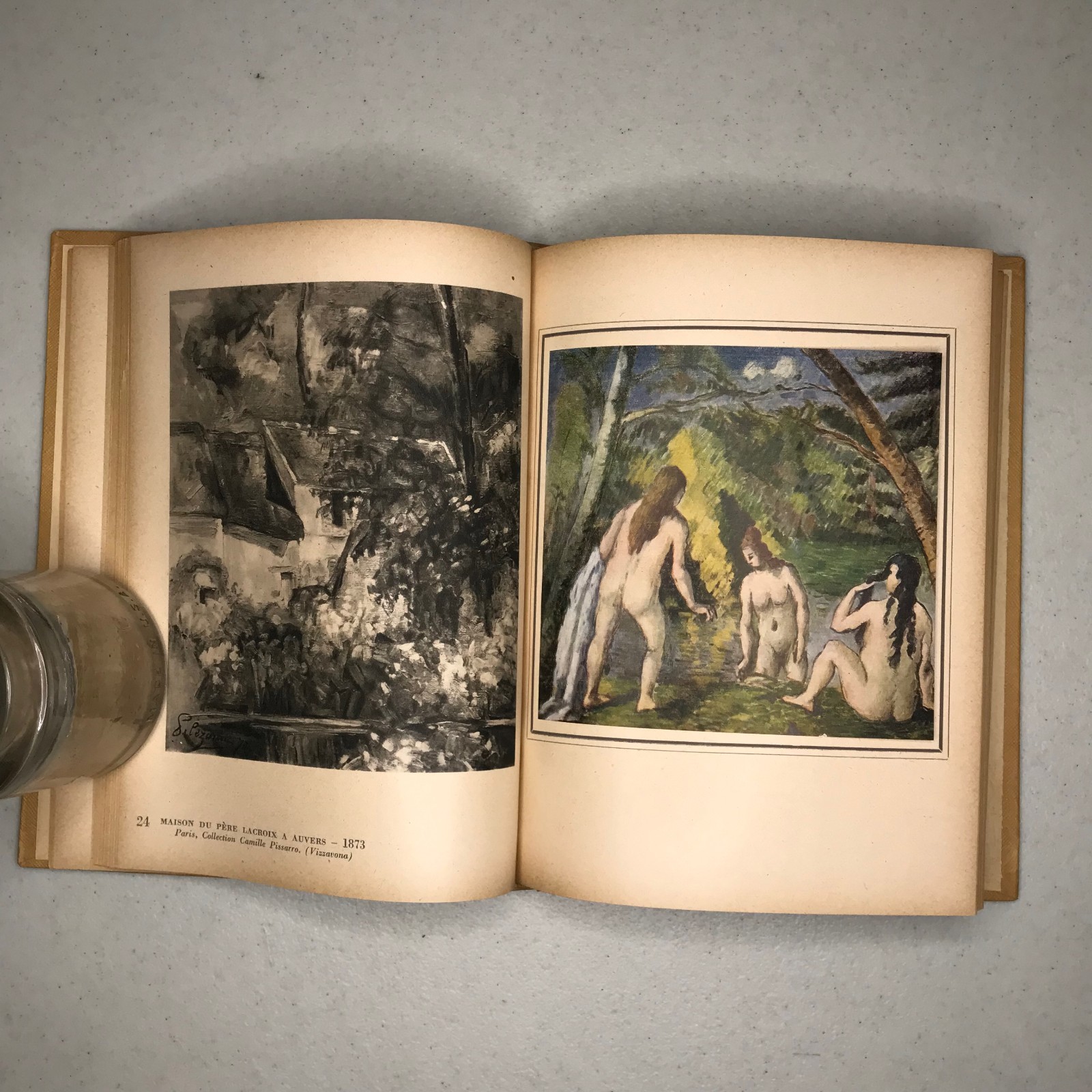 Cézanne by Raymond Cogniat (1939, Pierre Tisné, Paris) 8 Tipped In Color Plates