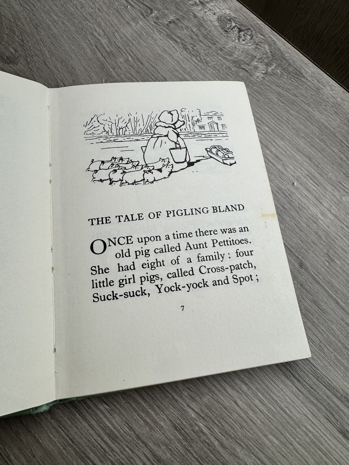 Vintage Beatrix Potter The Tale Of Pigling Bland Frederick Warne & Co Ltd 1977