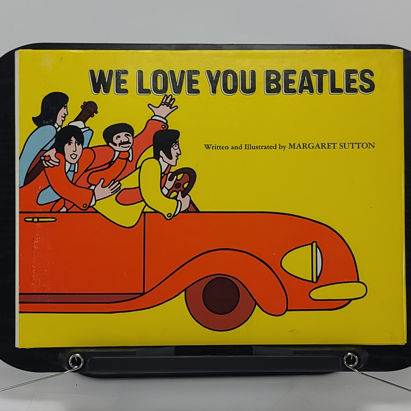 We Love You Beatles Margaret Sutton 1971 FE DJ Hardcover Book