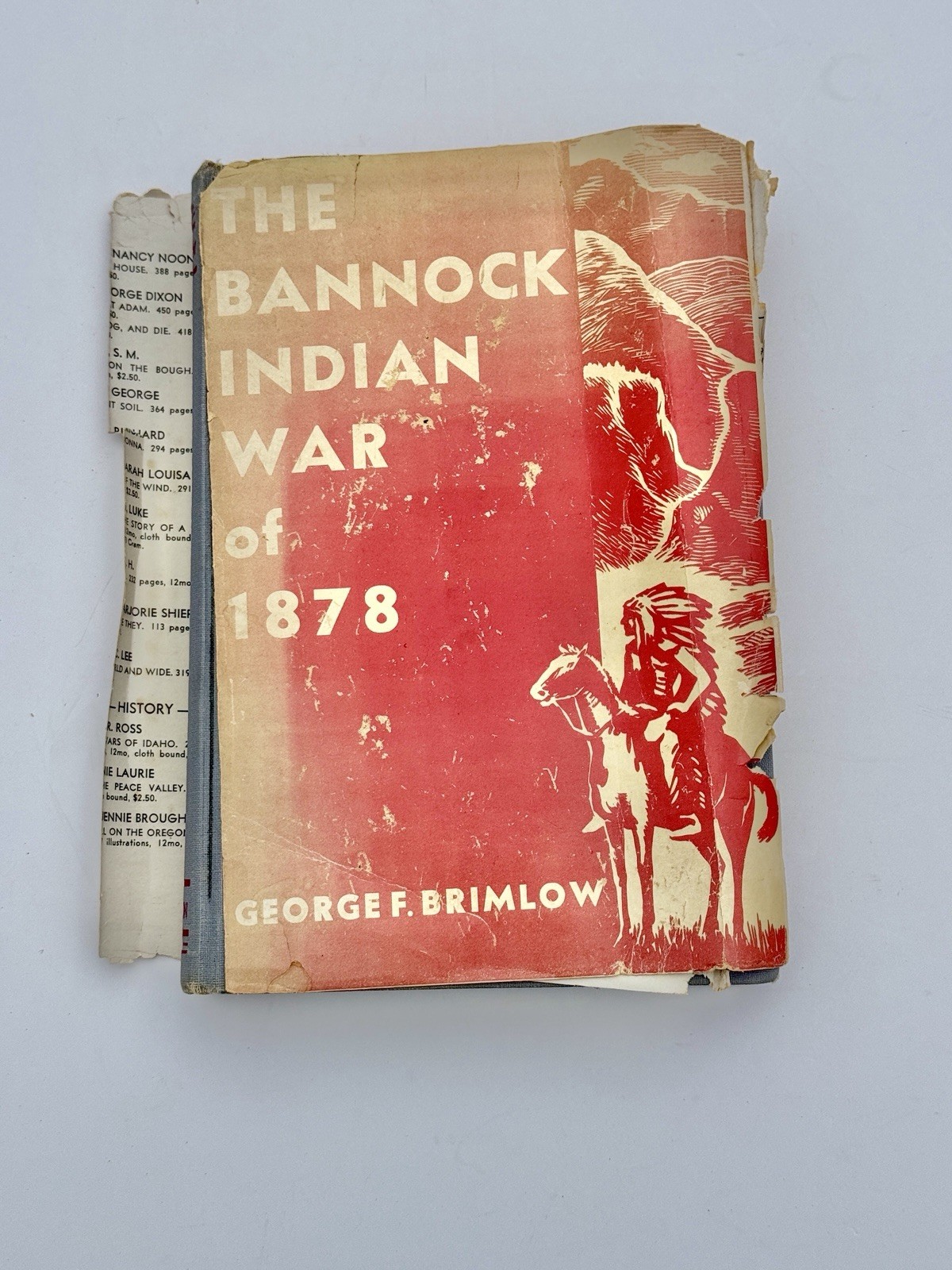 The Bannock Indian War Of 1878-Hardcover 1938